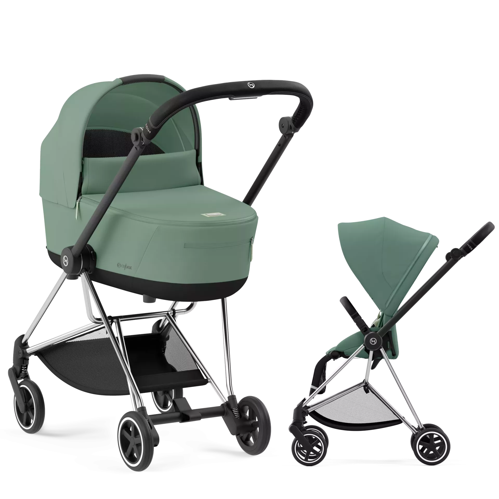Cybex Mios 3.0 - 2w1 | Leaf Green (Chrome Black Frame)