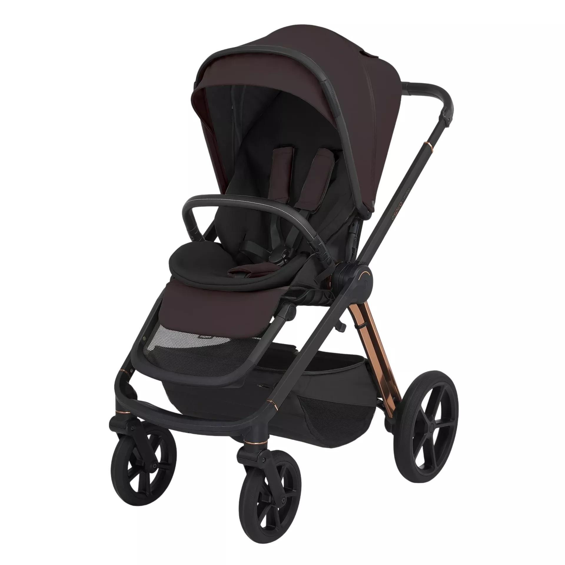 Espiro Miloo + Cybex Cloud T i-Size +GRATIS - wózek 3w1 | 208 Excellent Chocolate