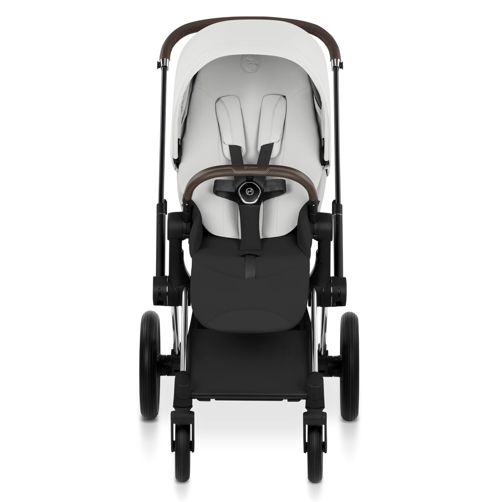 Cybex Priam 5.0 - wózek 4w1 | Off White - Chrome (Style)
