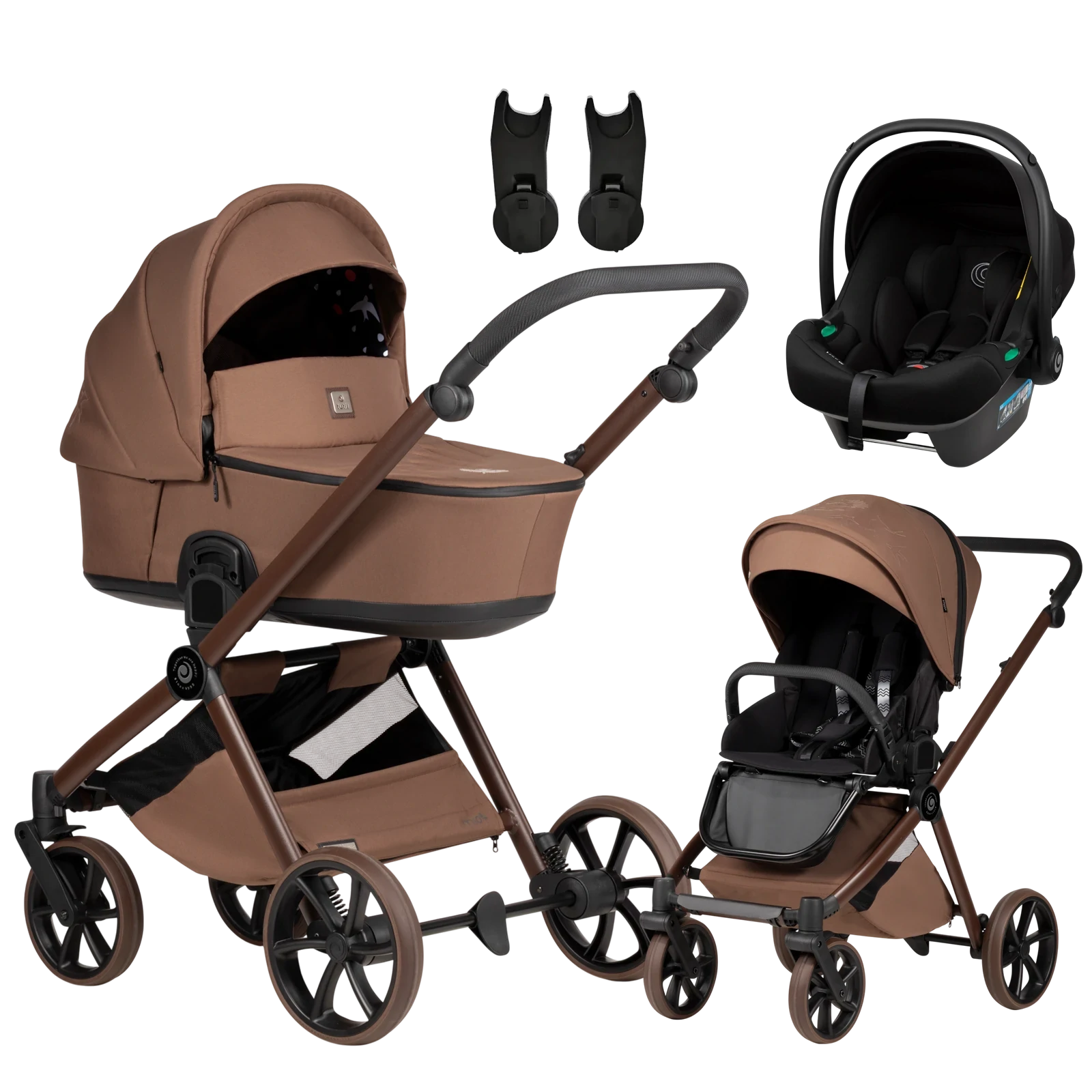 Tutis Mio 3 Plus + Tutis Elo Lux +GRATIS - 3w1 | 016 Hoopoe Brown