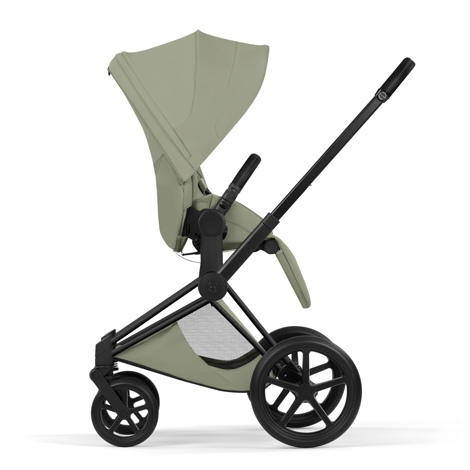 Cybex Priam 5.0 - wózek 4w1 | Sage Green - Matt Black (Style)