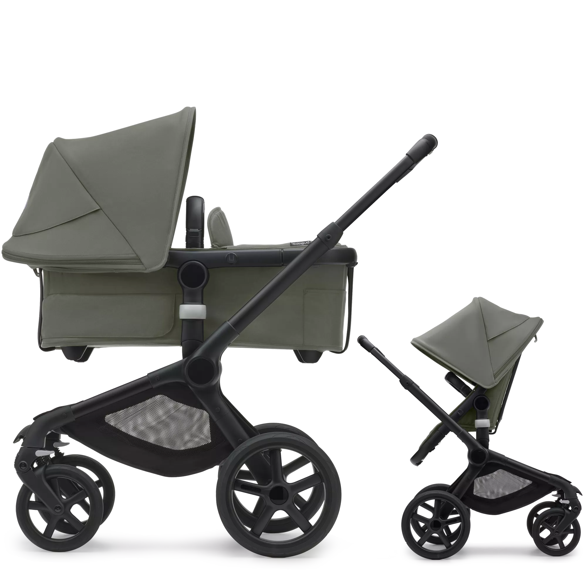 Bugaboo Fox 5 | Black-Forest Green-Forest Green