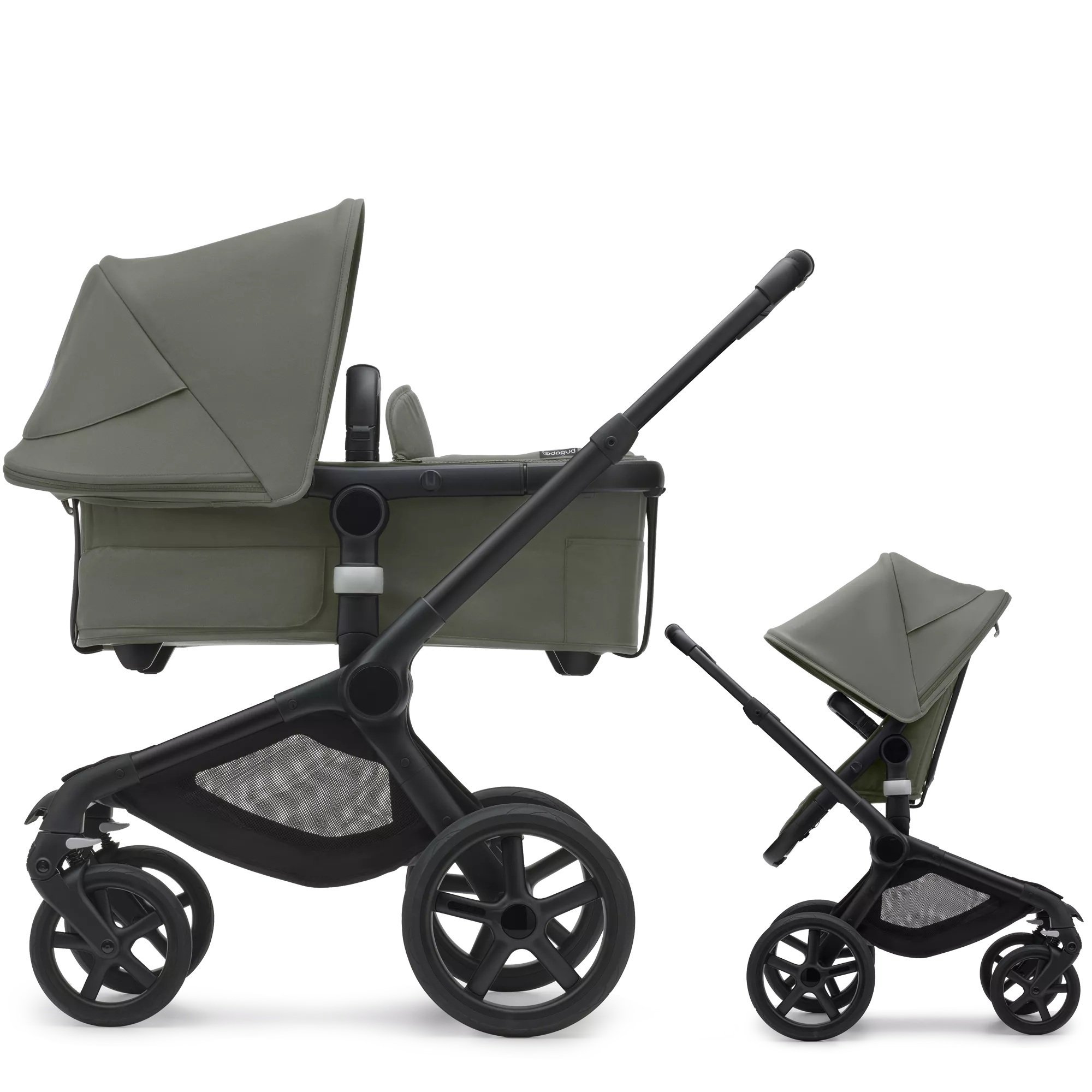 Bugaboo Fox 5 - 2w1 | Black-Forest Green-Forest Green