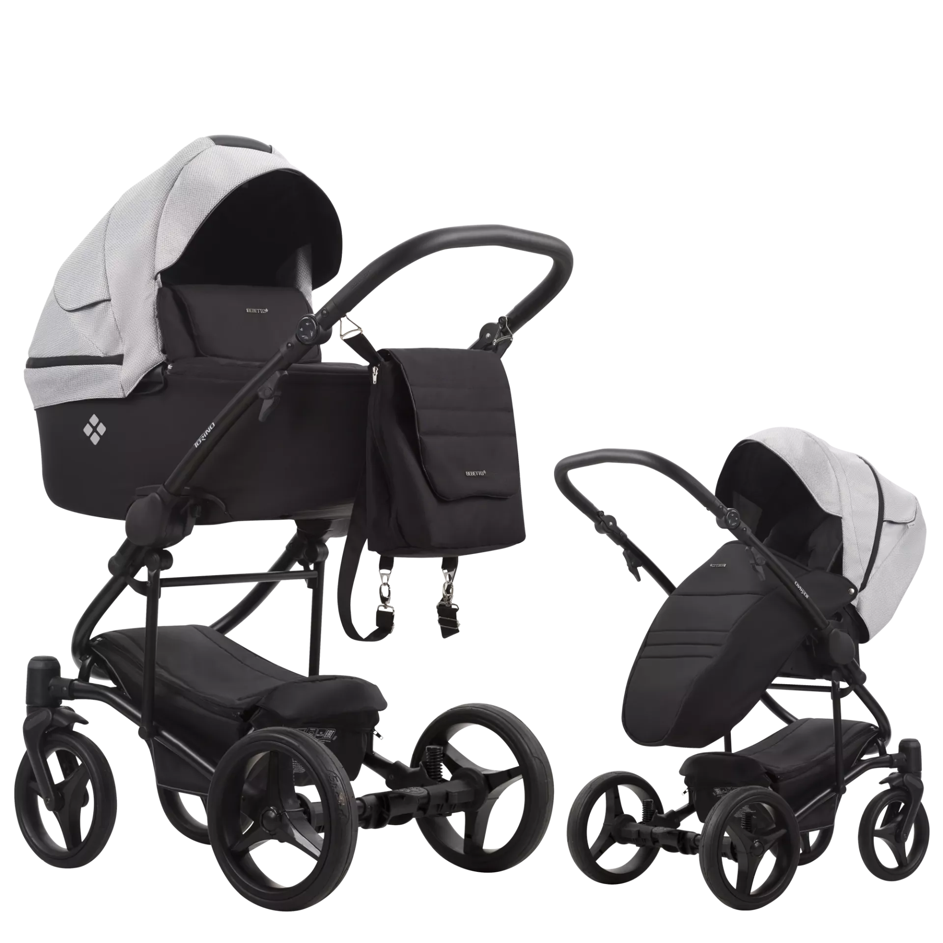 Bebetto Torino - 2w1 | 01 (Black Frame)
