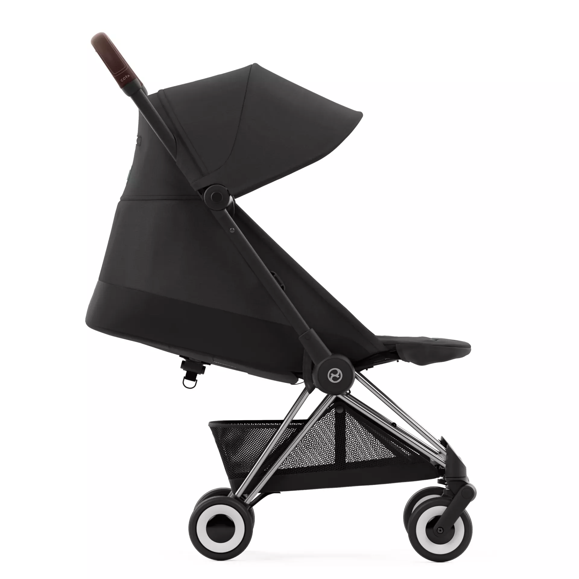 Cybex Coya | Sepia Black (Chrome Frame) Cybex Coya | Sepia Black (Chrome Frame)
