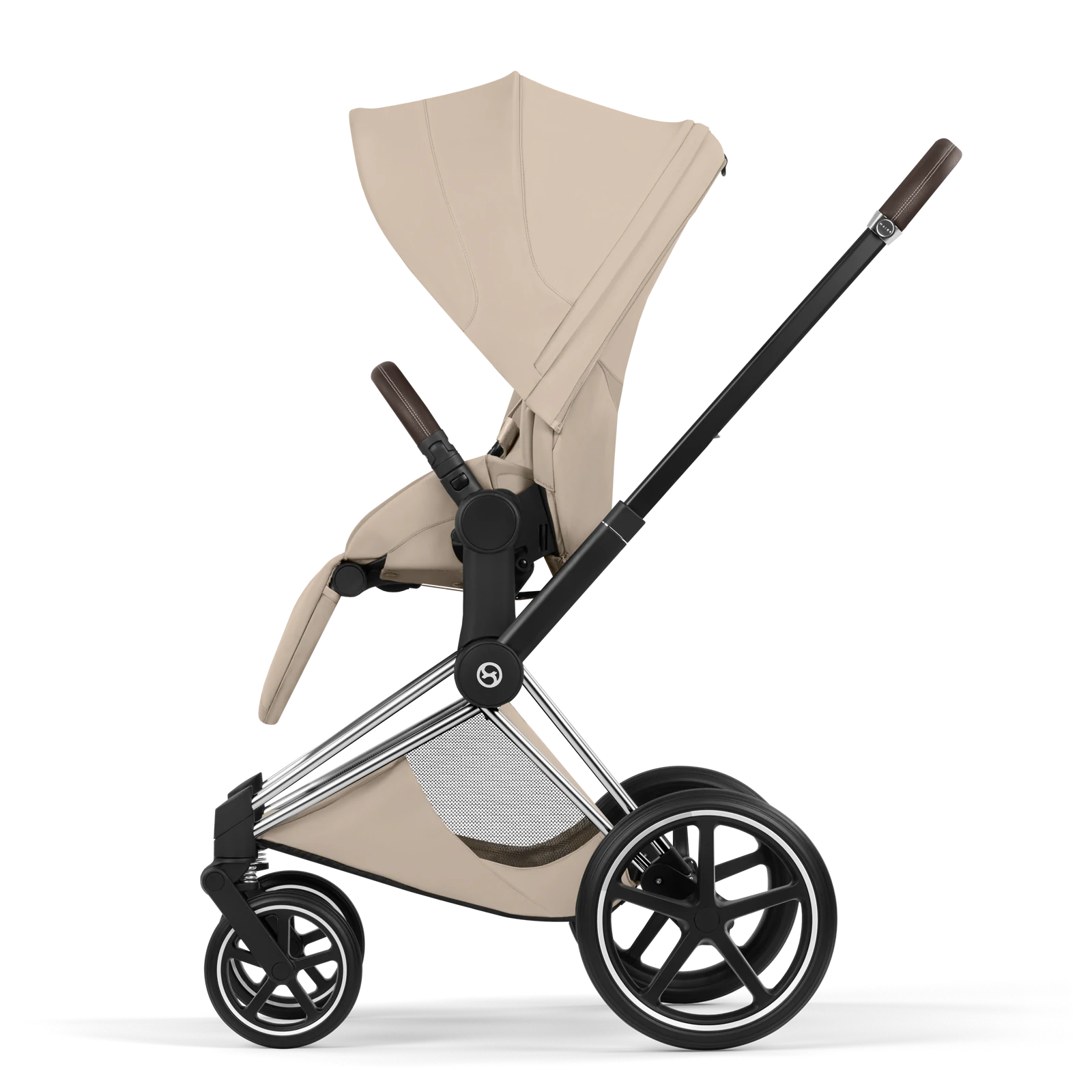 Cybex Priam 5.0 - wózek 4w1 | Cozy Beige - Chrome (Style)