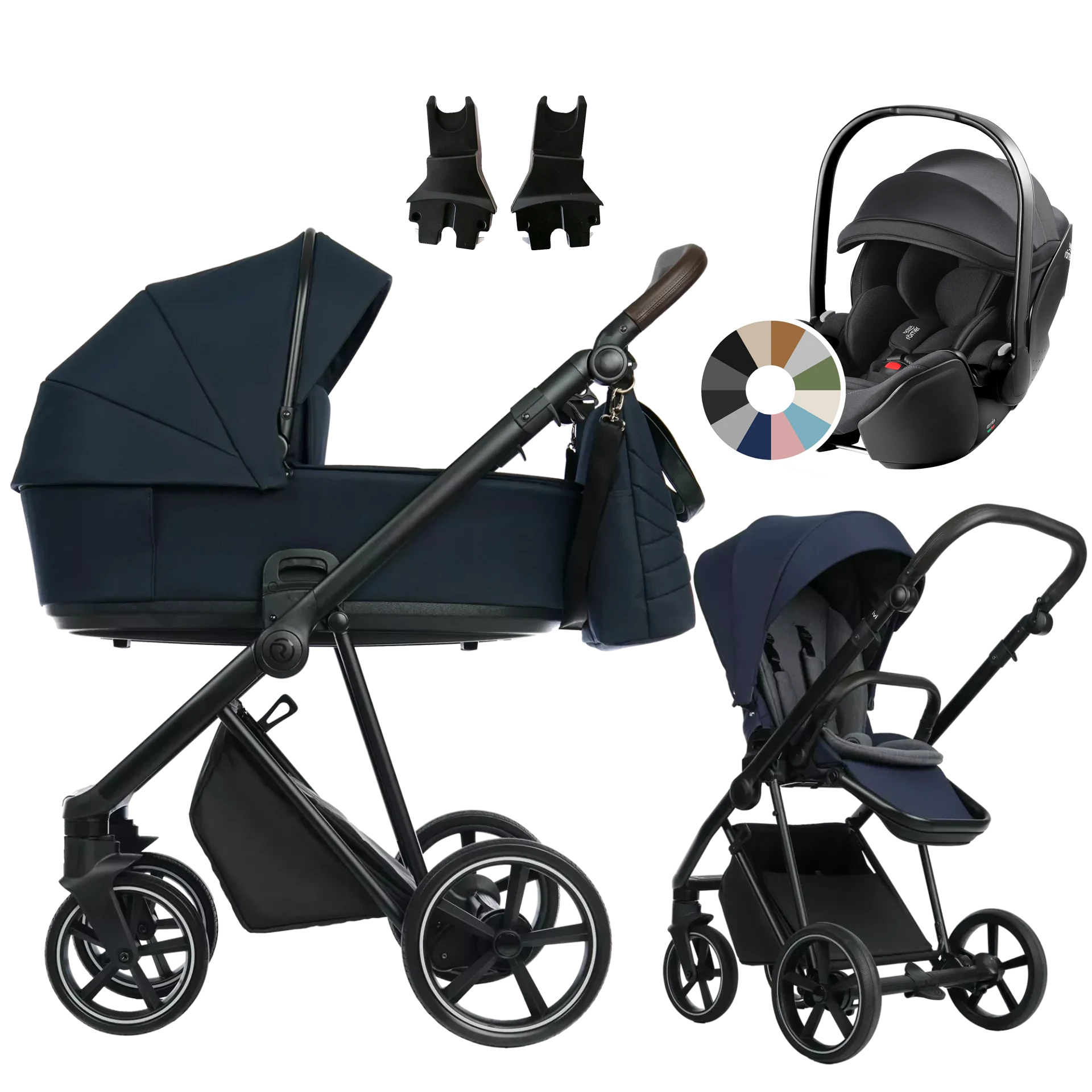 Roan Ivi 2.0 + Britax Römer Baby-Safe Pro +GRATIS - 3w1 | Mystic Blue