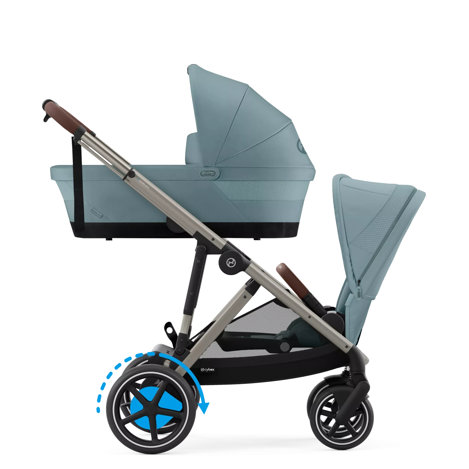 Cybex e-Gazelle S Duo | Stormy Blue