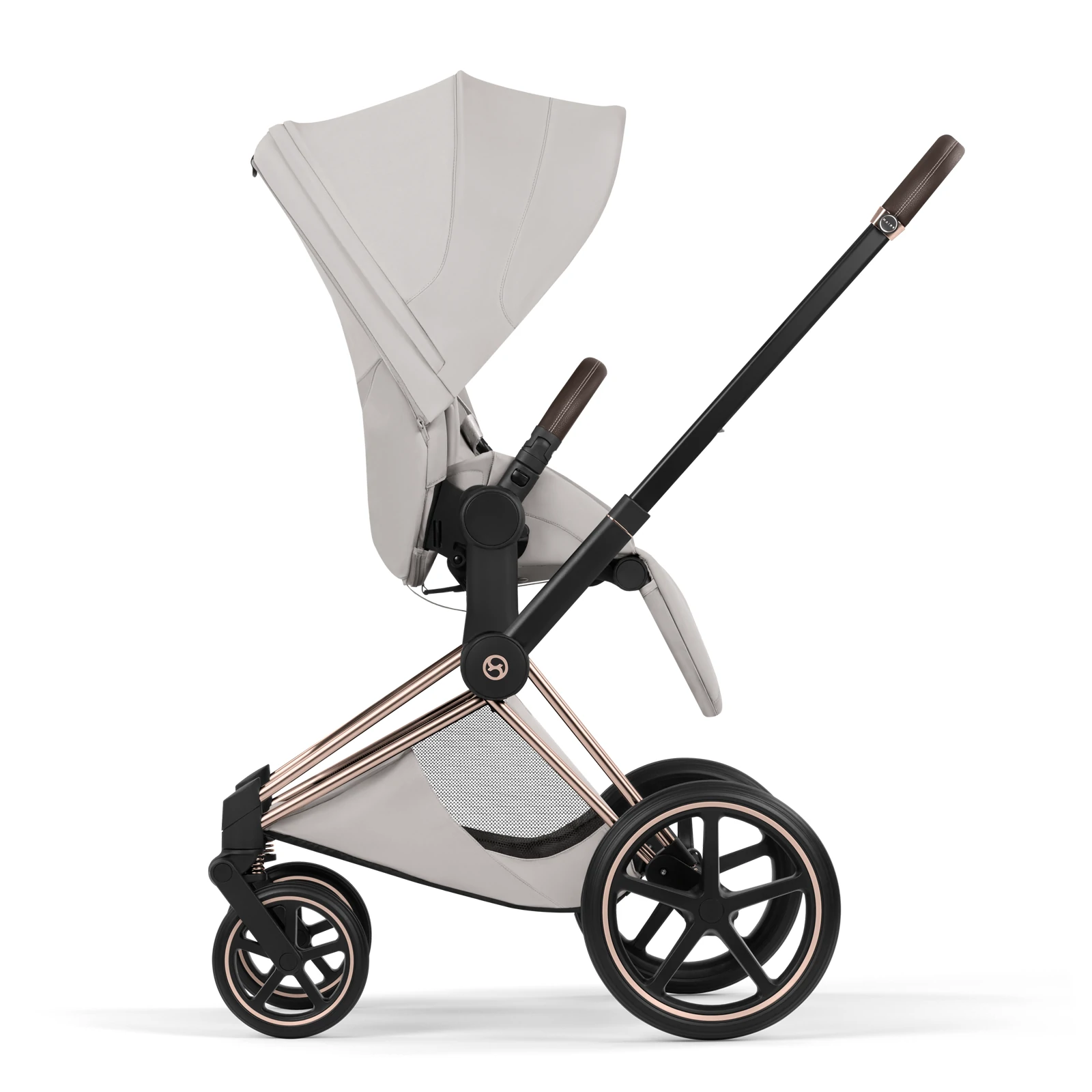 Cybex Priam 5.0 - wózek 4w1 | City Grey - Rosegold (Style)