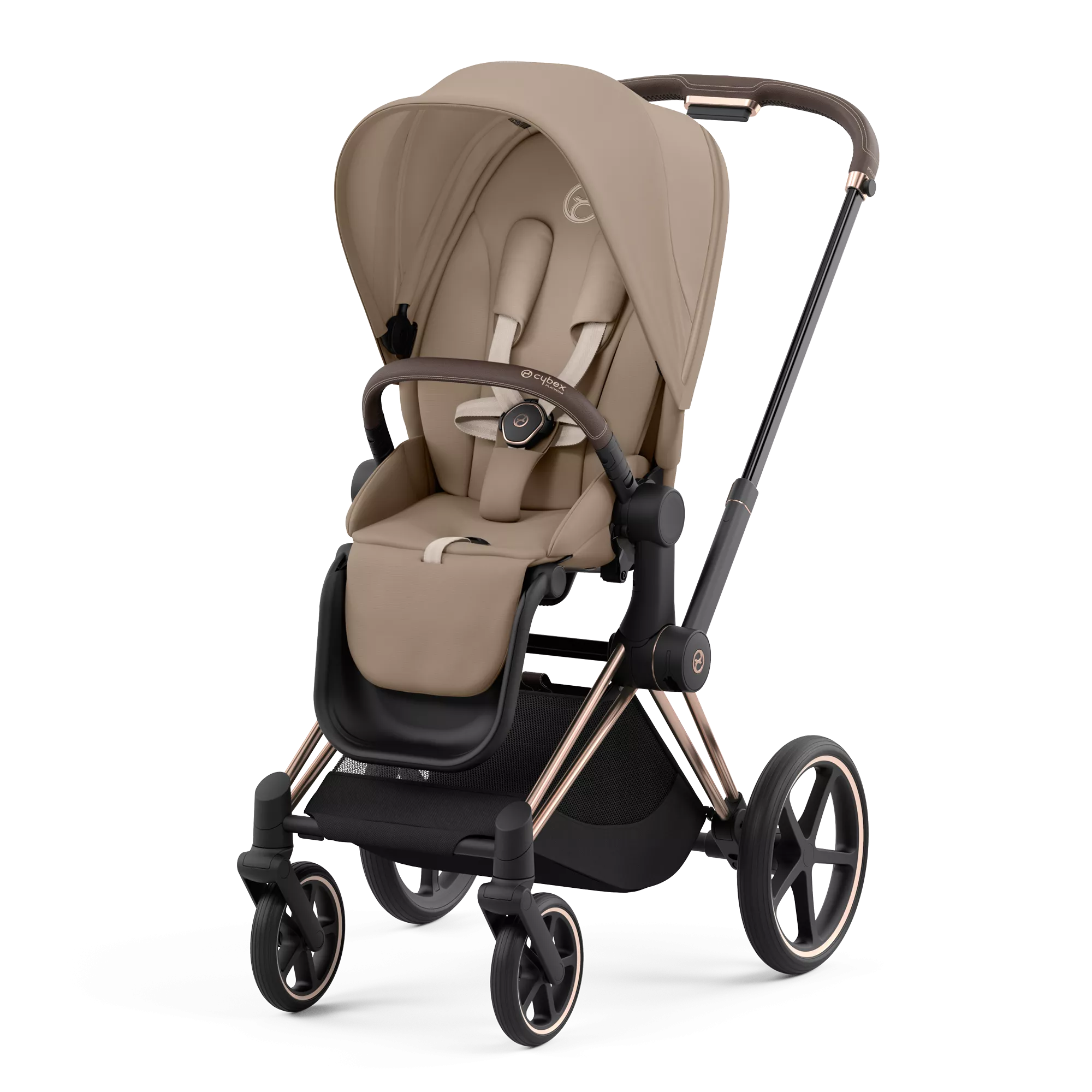 Cybex Priam 4.0 | Cozy Beige (Rosegold Frame)