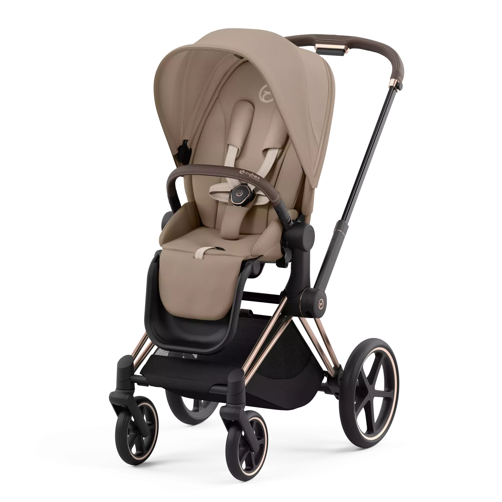 Cybex Priam 4.0 | Cozy Beige (Rosegold Frame)