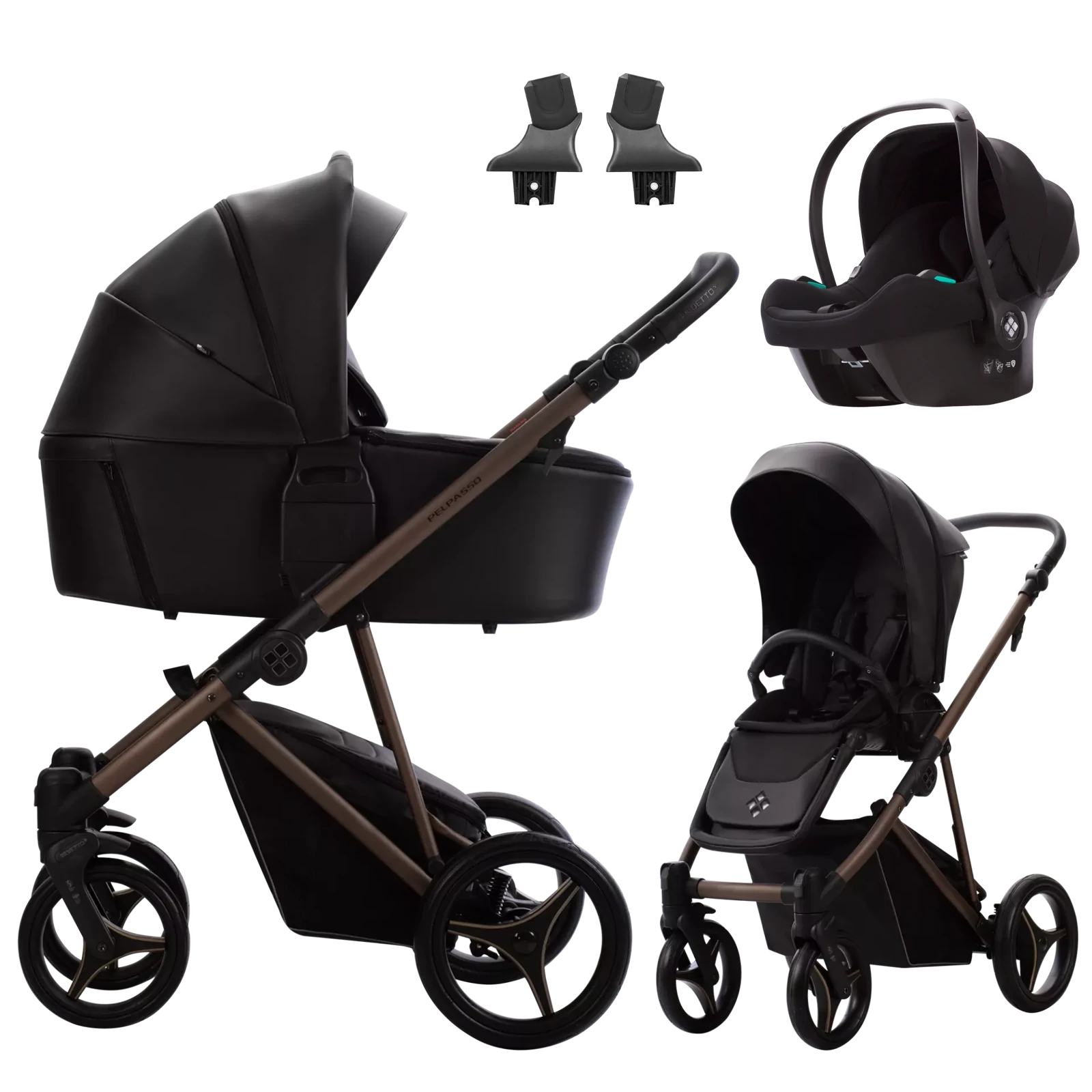 Bebetto Pelpasso Pro + Bebetto Cosmo 2.0 +GRATIS - 3w1 | Pro 03 Choco