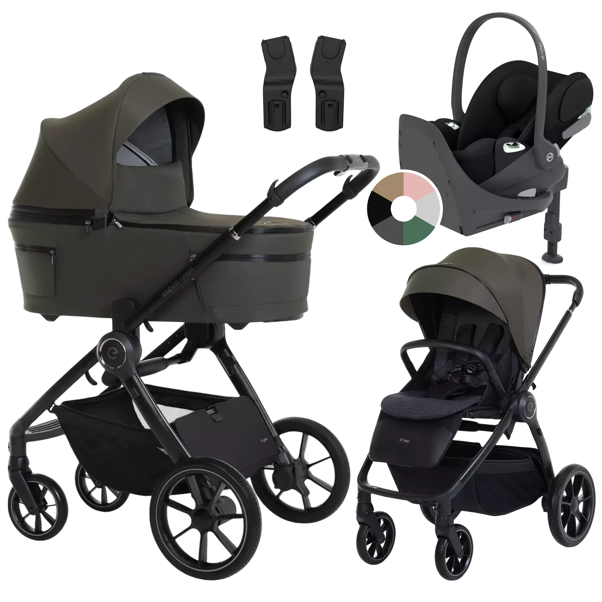 Espiro Yoga 2025 + Cybex Cloud T i-Size + baza T +GRATIS - 4w1 | 114 Life Balance