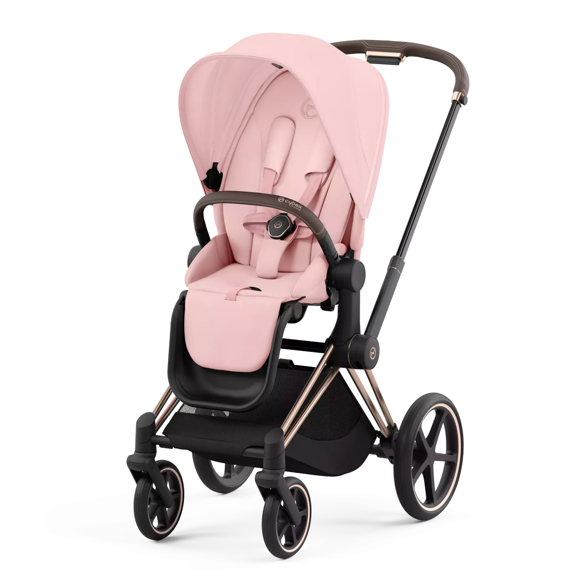 Cybex Priam 4.0 | Peach Pink (Rosegold Frame)