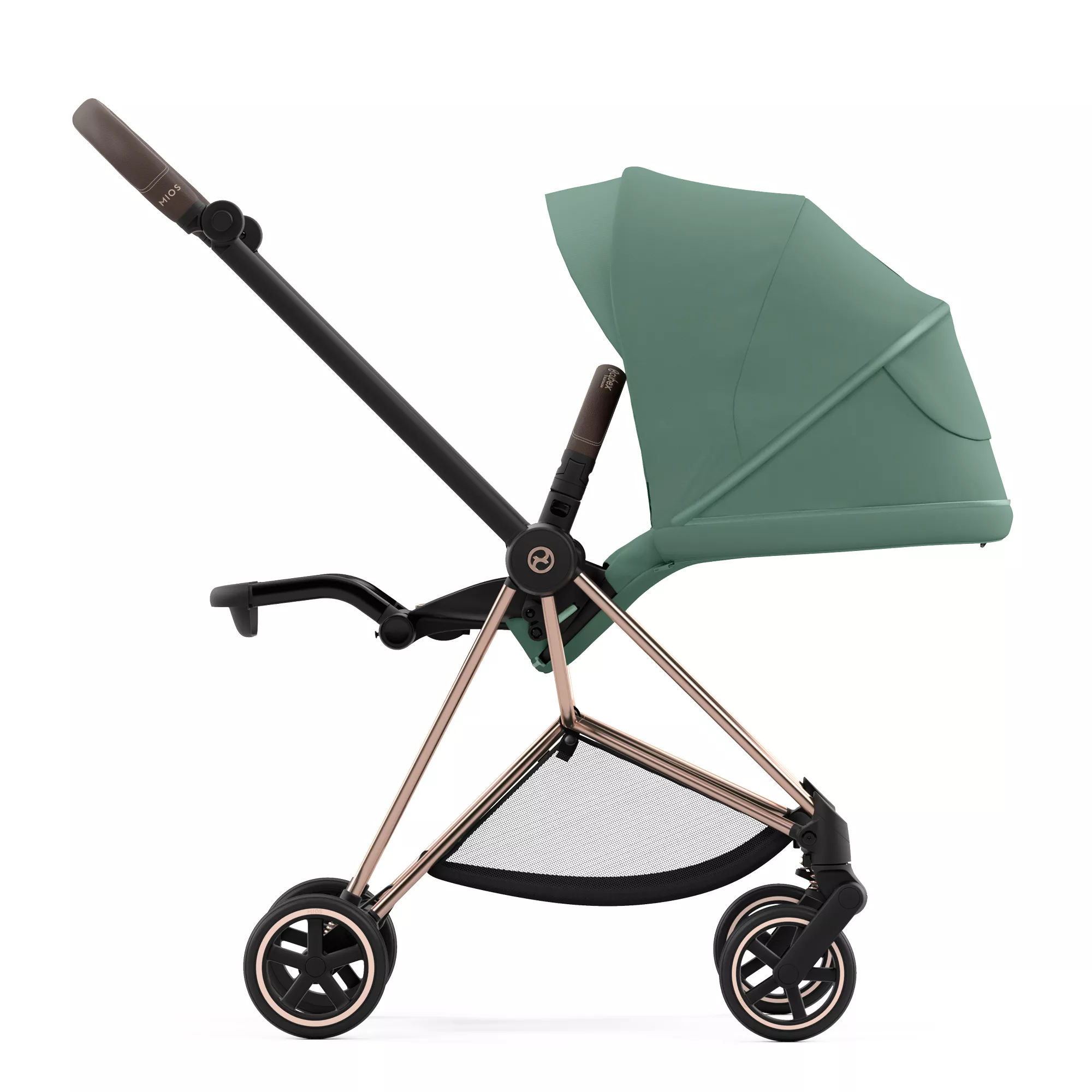 Cybex Mios 3.0 | Leaf Green (Rosegold Frame)