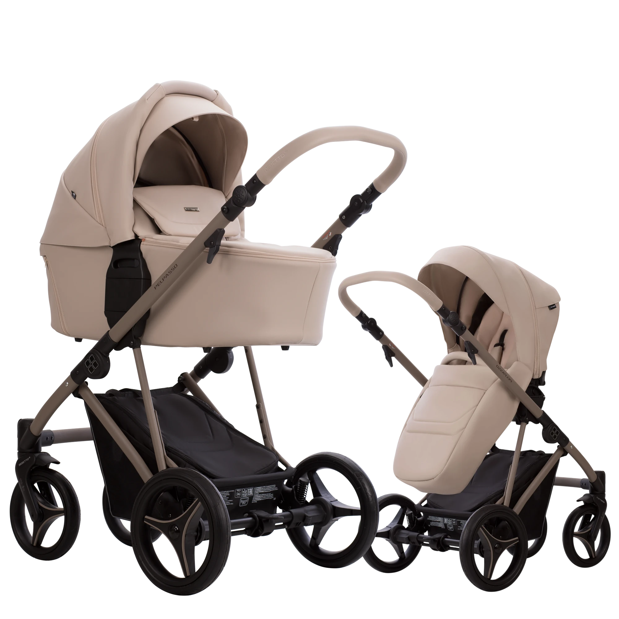 Bebetto Pelpasso Pro - 2w1 | Pro 02 Kaszmir