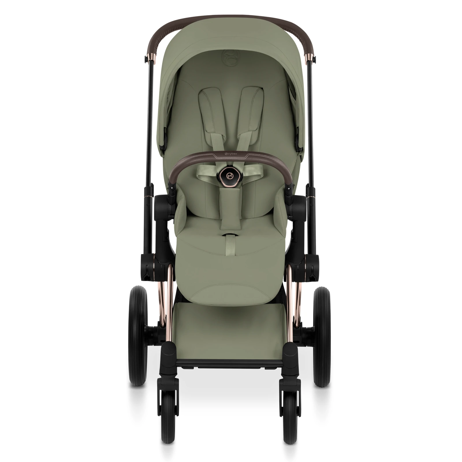 Cybex Priam 5.0 - wózek 4w1 | Sage Green - Rosegold (Style)