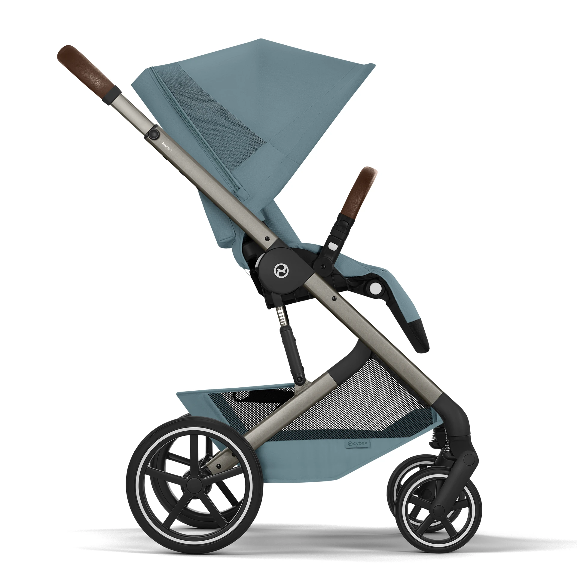 Cybex Balios S Lux Fold - 2w1 ze składaną gondolą | Stormy Blue