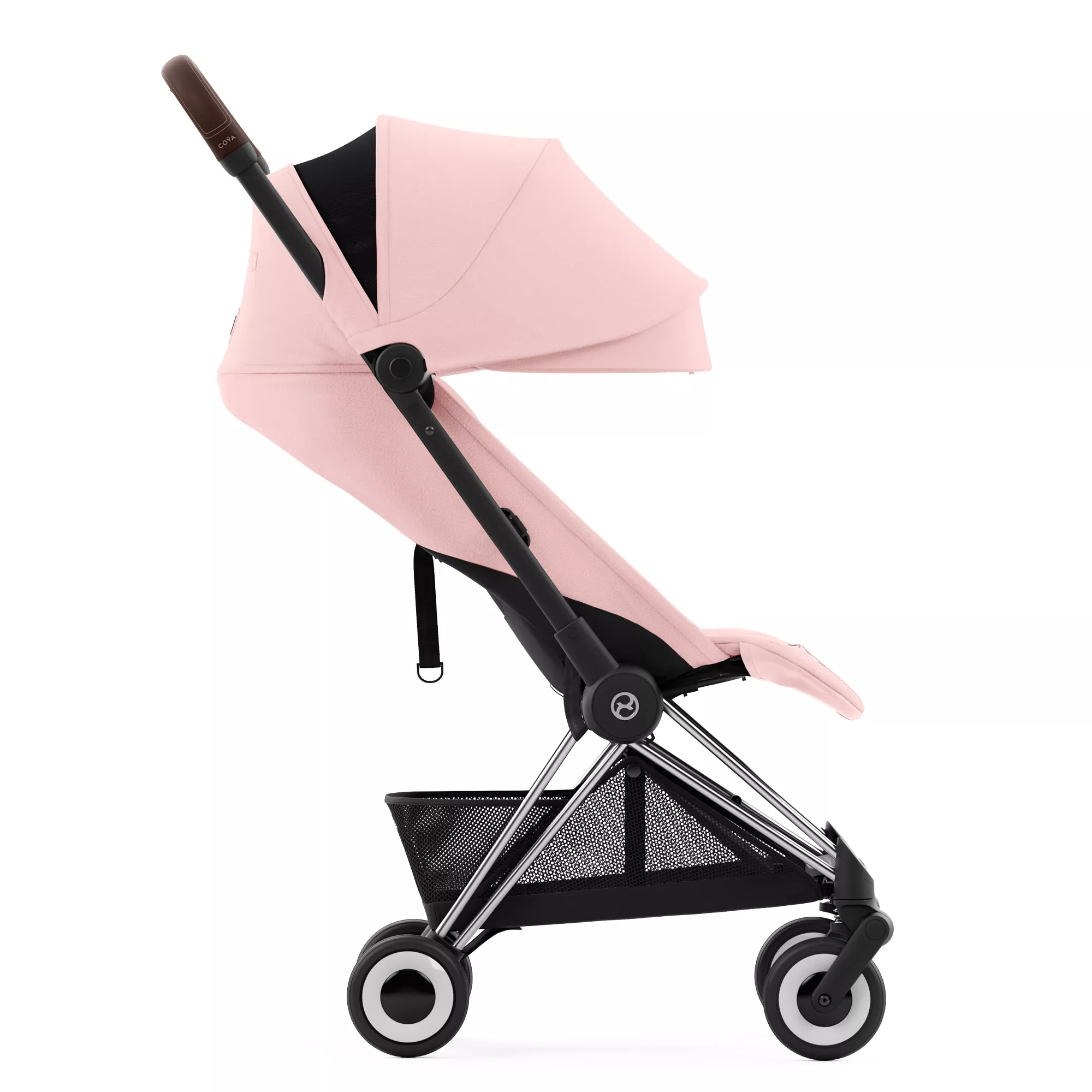 Cybex Coya | Peach Pink (Chrome Frame) Cybex Coya | Peach Pink (Chrome Frame)