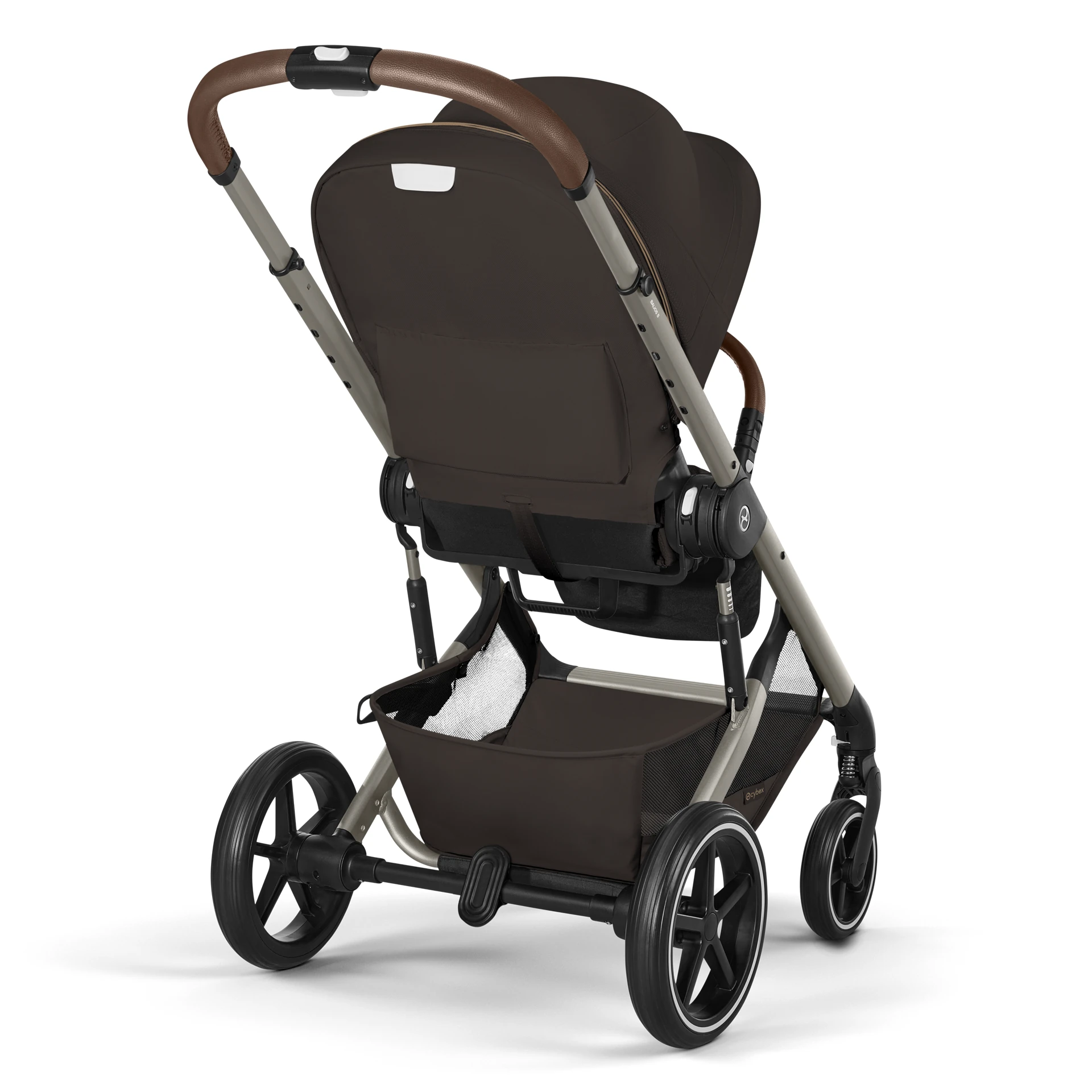 Cybex Balios S Lux Fold - 2w1 ze składaną gondolą | Chocolate Brown