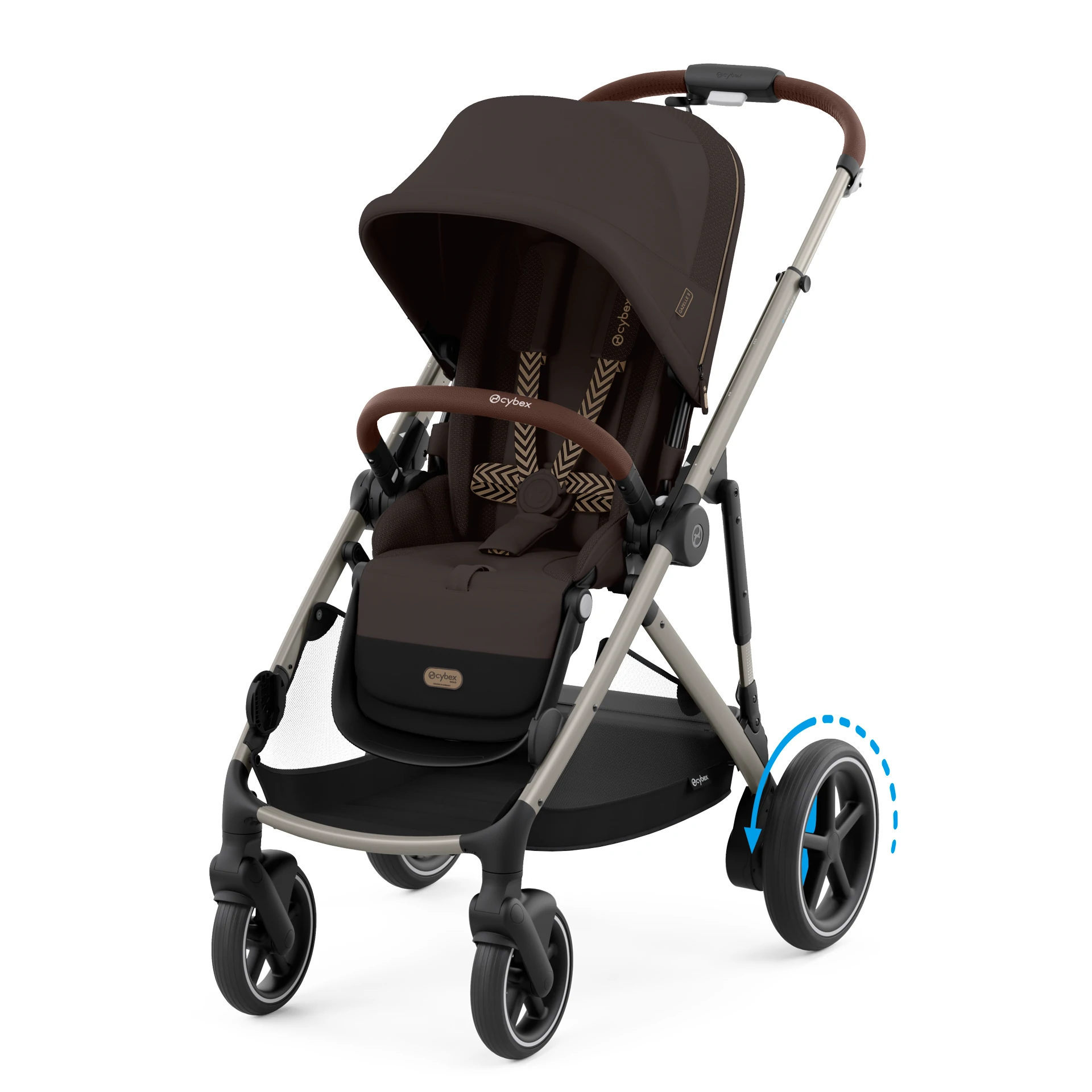 Cybex e-Gazelle S Duo | Chocolate Brown Cybex e-Gazelle S Duo | Chocolate Brown
