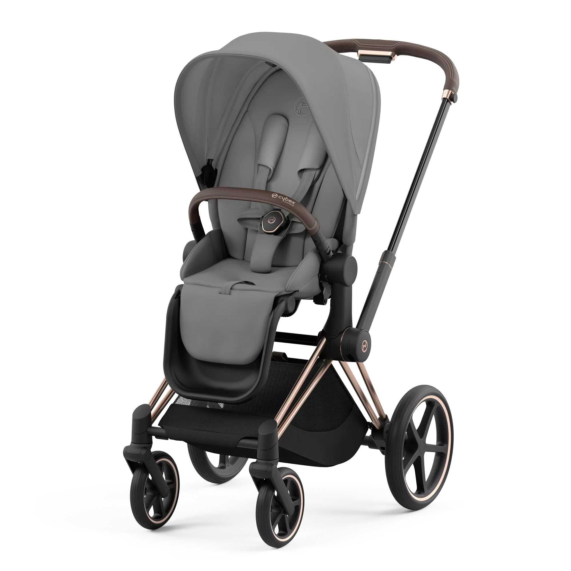 Cybex Priam 4.0 | Mirage Grey (Rosegold Frame)