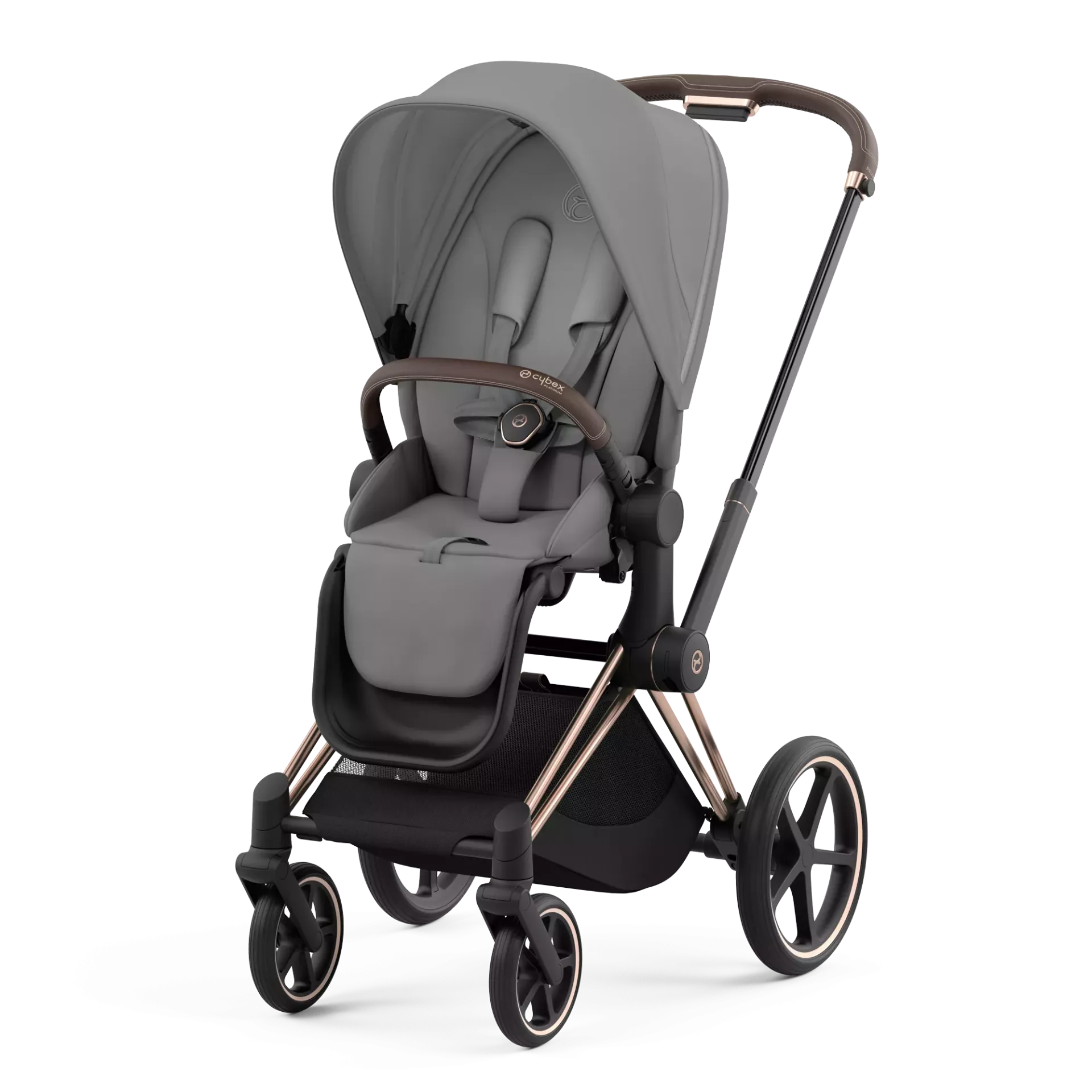 Cybex Priam 4.0 | Mirage Grey (Rosegold Frame)