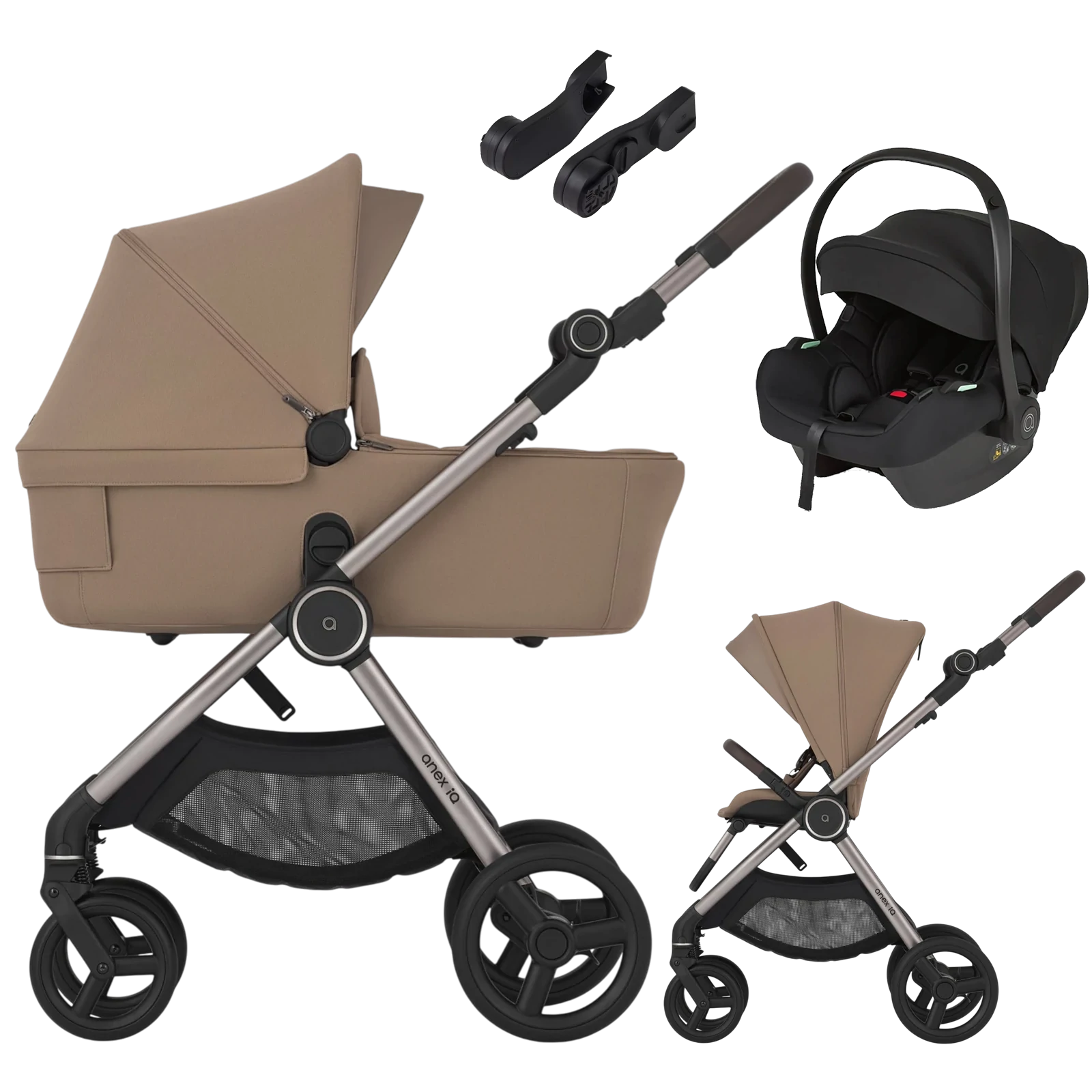 Anex IQ + Anex Cosmo +GRATIS - wózek 3w1 | Buff