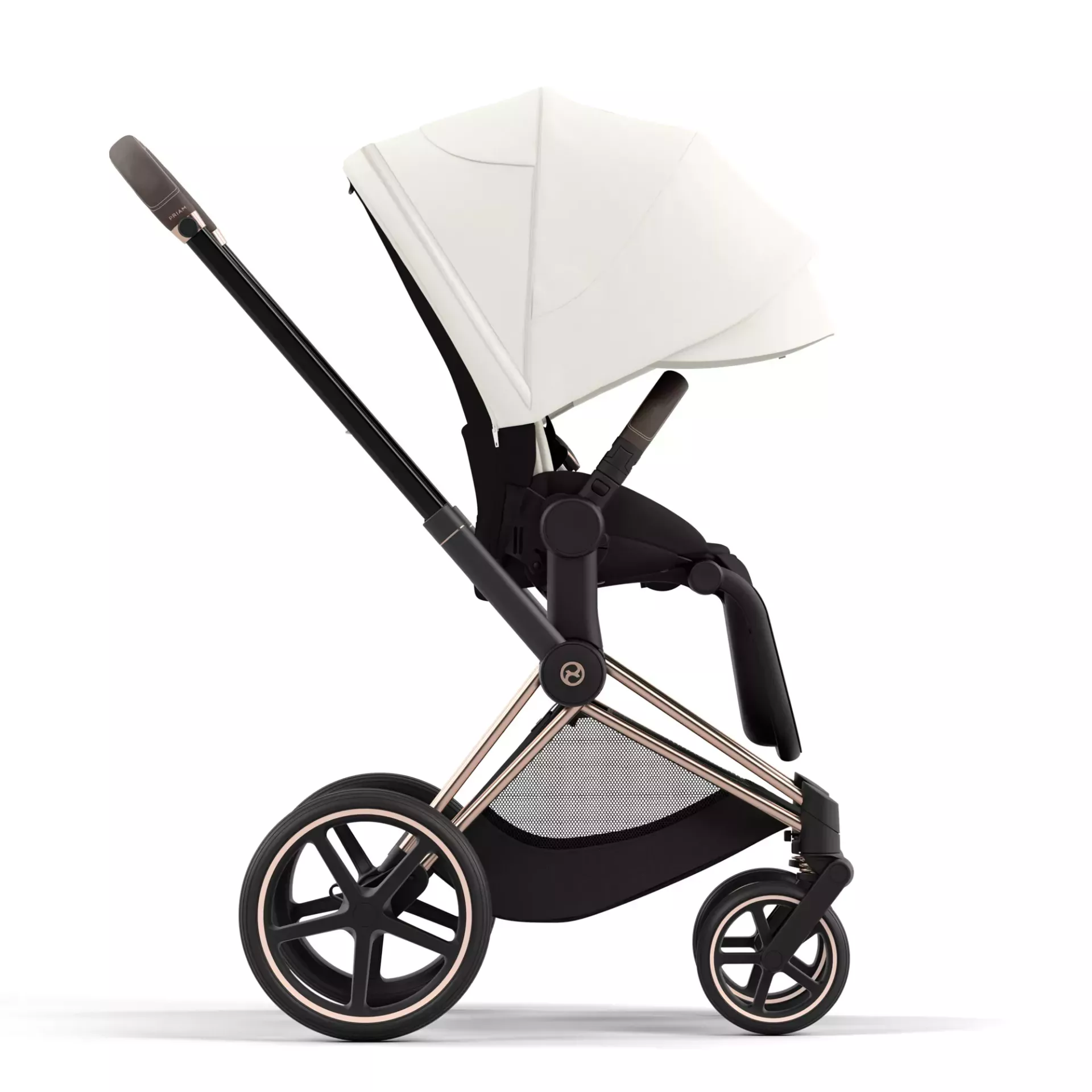 Cybex Priam 4.0 | Off White (Rosegold Frame) Cybex Priam 4.0 | Off White (Rosegold Frame)