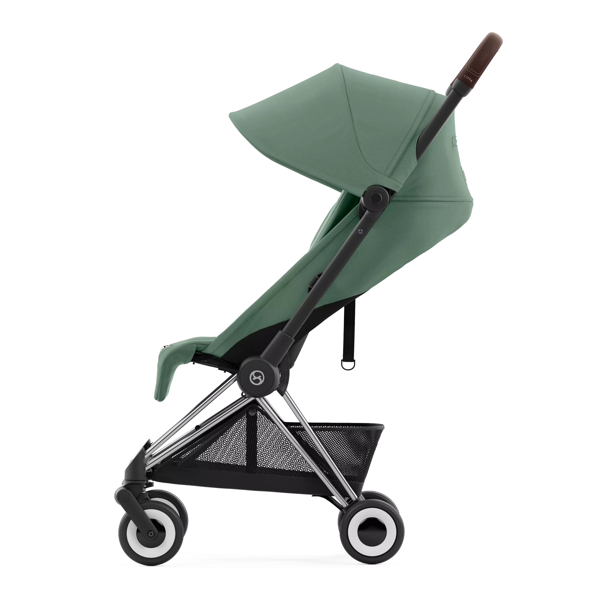 Cybex Coya | Leaf Green (Chrome Frame)