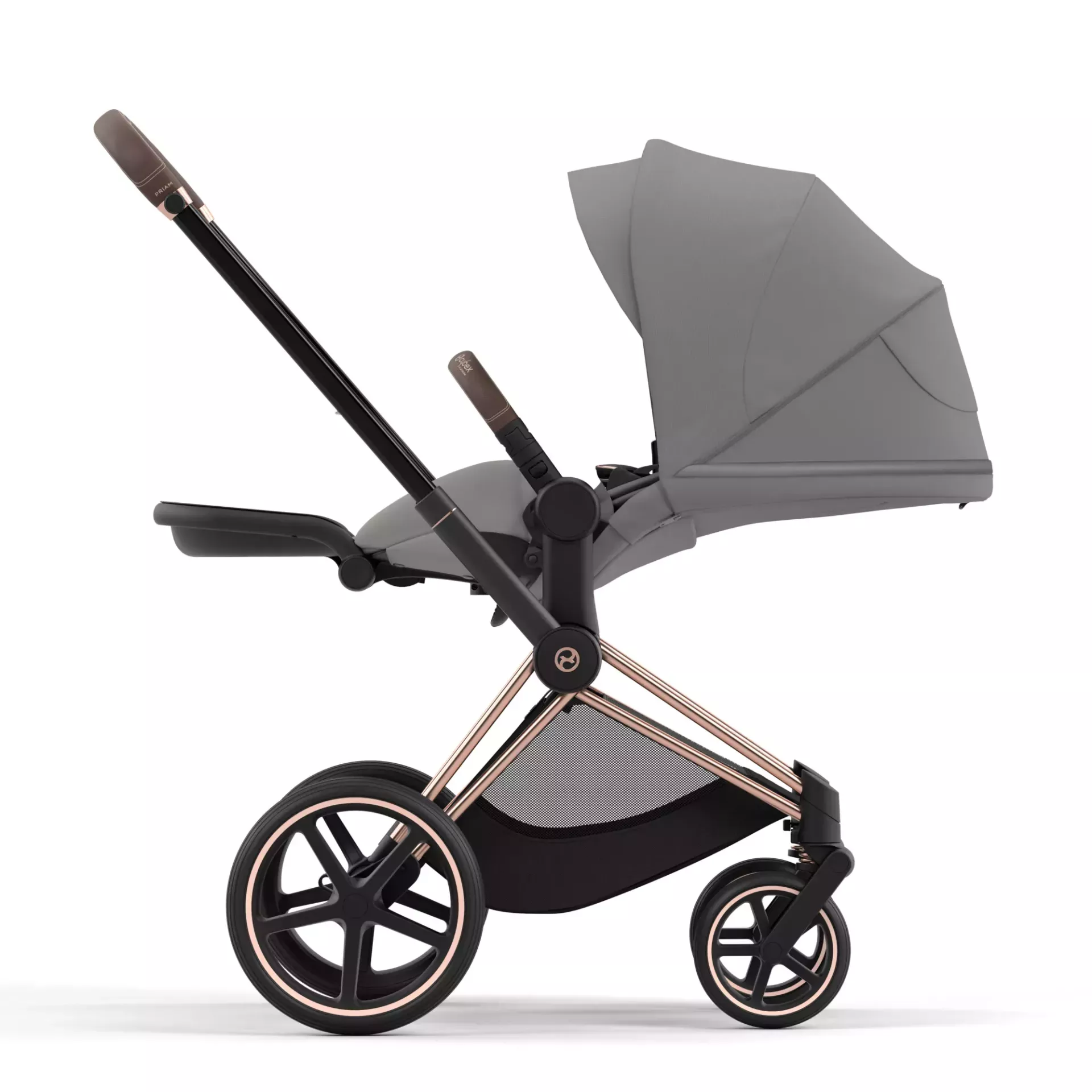 Cybex Priam 4.0 | Mirage Grey (Rosegold Frame) Cybex Priam 4.0 | Mirage Grey (Rosegold Frame)
