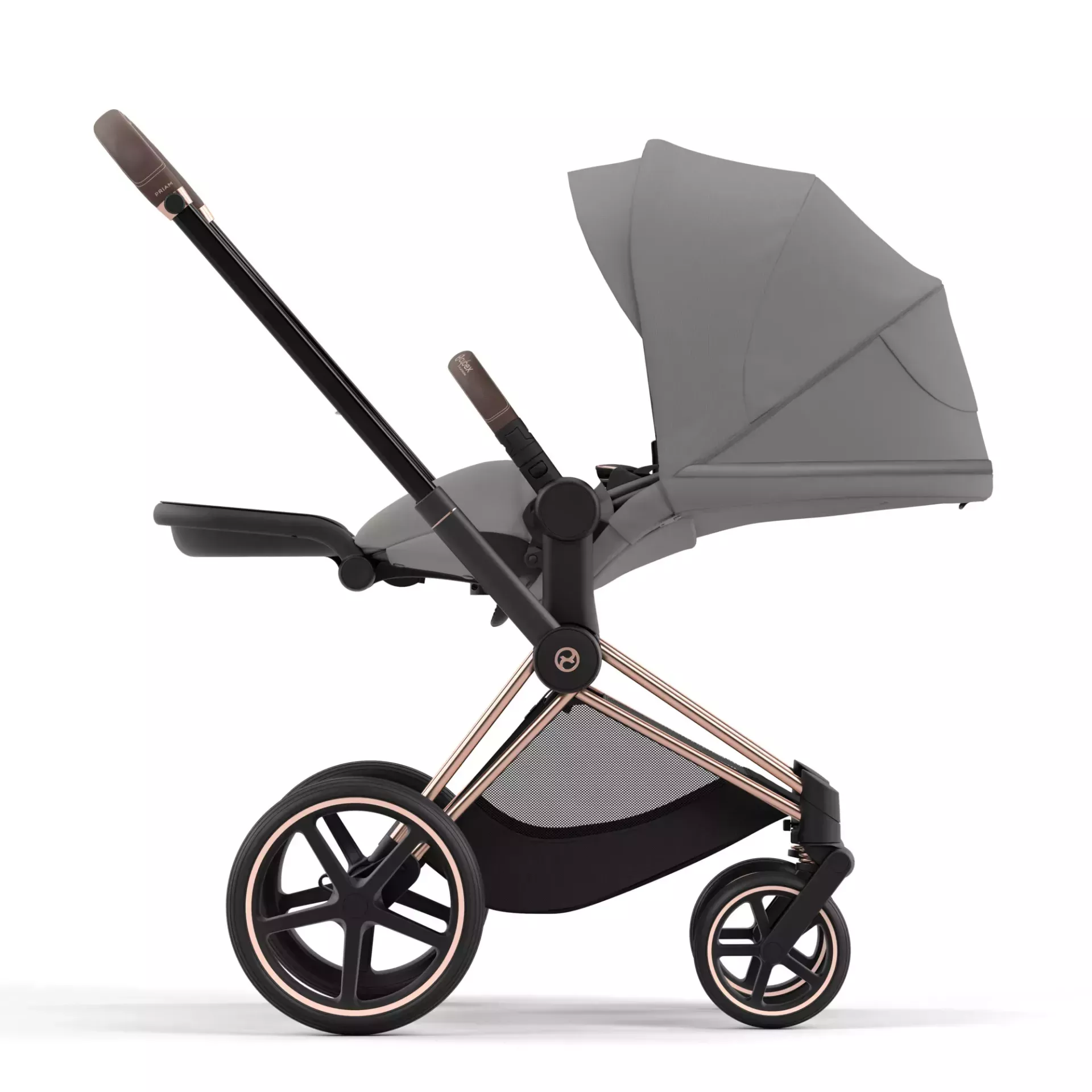Cybex Priam 4.0 | Mirage Grey (Rosegold Frame)