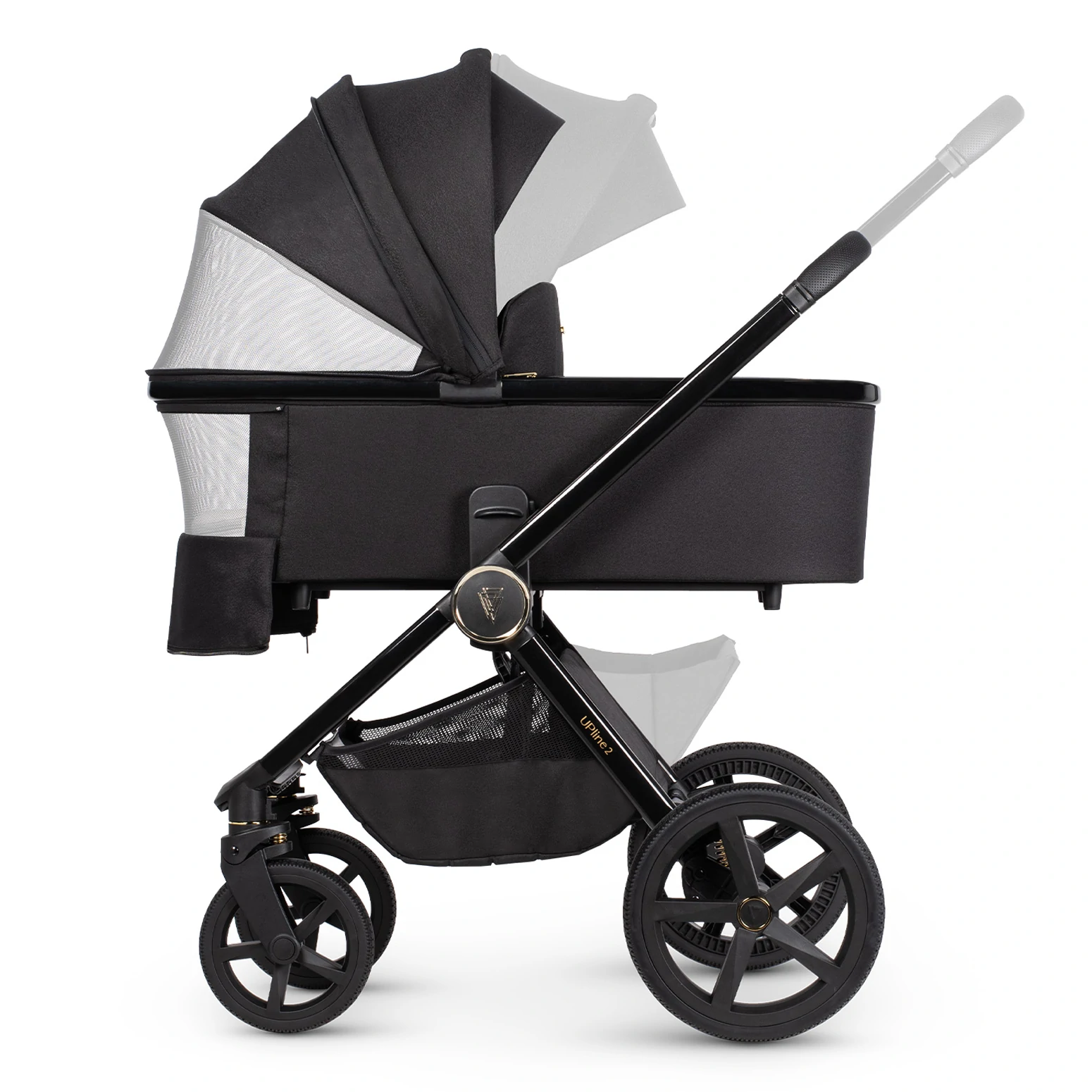 Venicci Upline 2 +AKCESORIA - 2w1 | All Black Venicci Upline 2 +AKCESORIA - 2w1 | All Black
