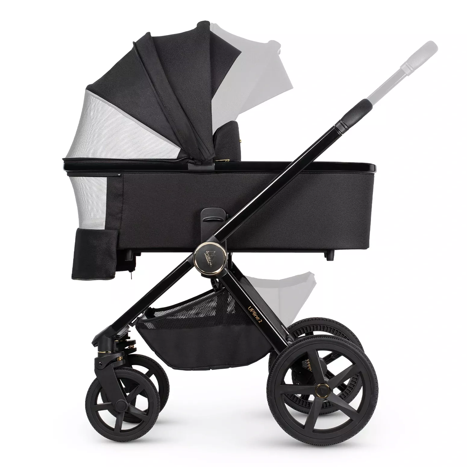 Venicci Upline 2 +AKCESORIA - 2w1 | All Black Venicci Upline 2 +AKCESORIA - 2w1 | All Black
