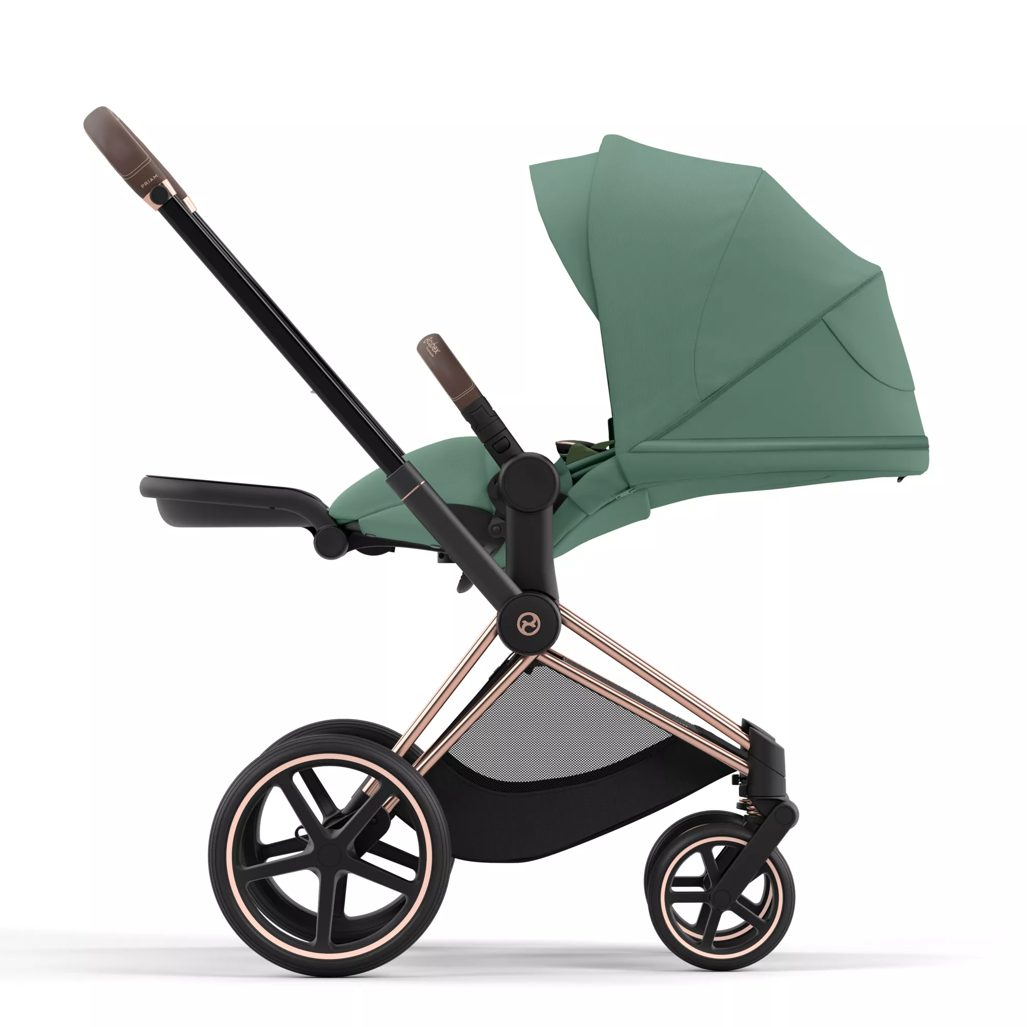 Cybex Priam 4.0 - 2w1 | Leaf Green (Rosegold Frame) Cybex Priam 4.0 - 2w1 | Leaf Green (Rosegold Frame)