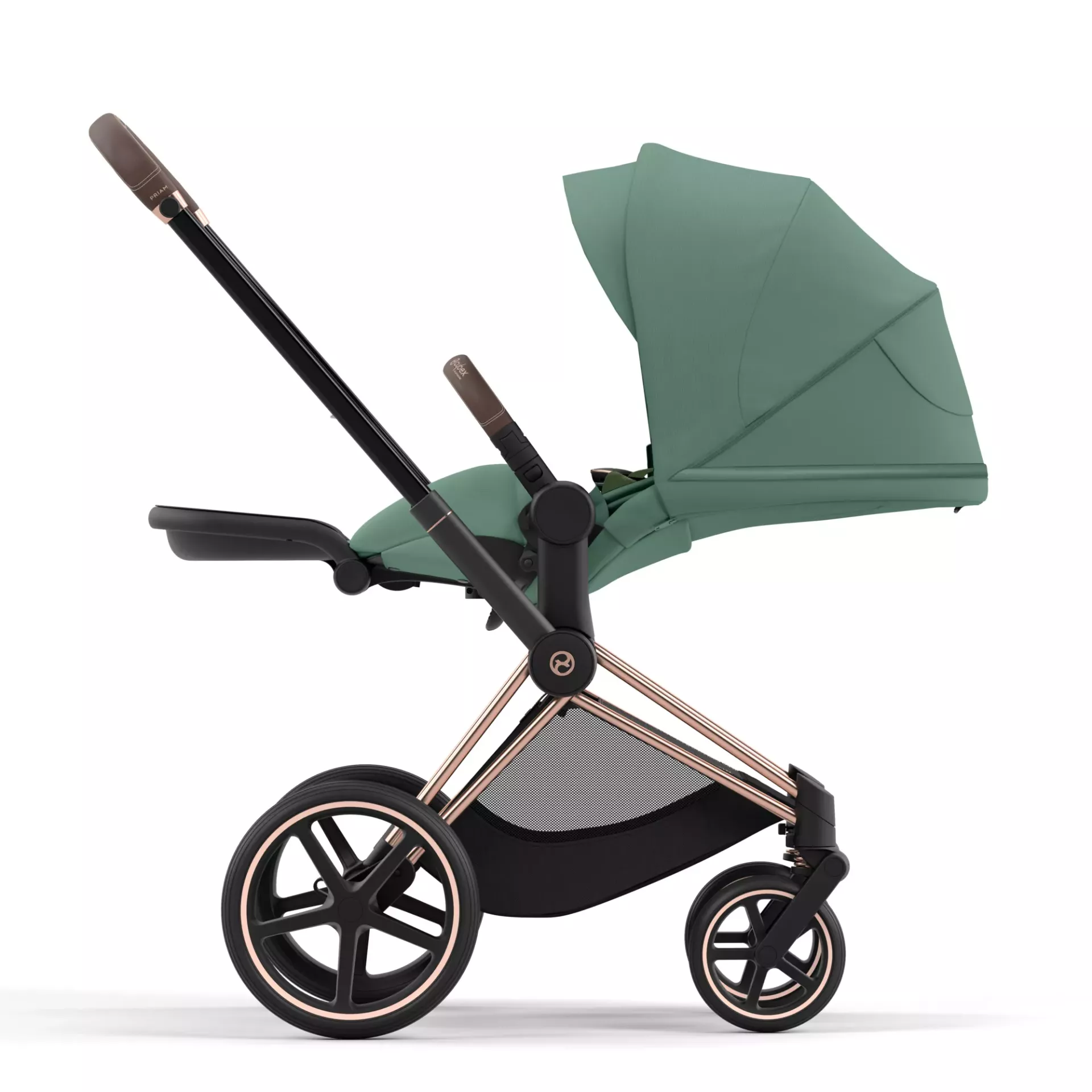 Cybex Priam 4.0 - 2w1 | Leaf Green (Rosegold Frame) Cybex Priam 4.0 - 2w1 | Leaf Green (Rosegold Frame)
