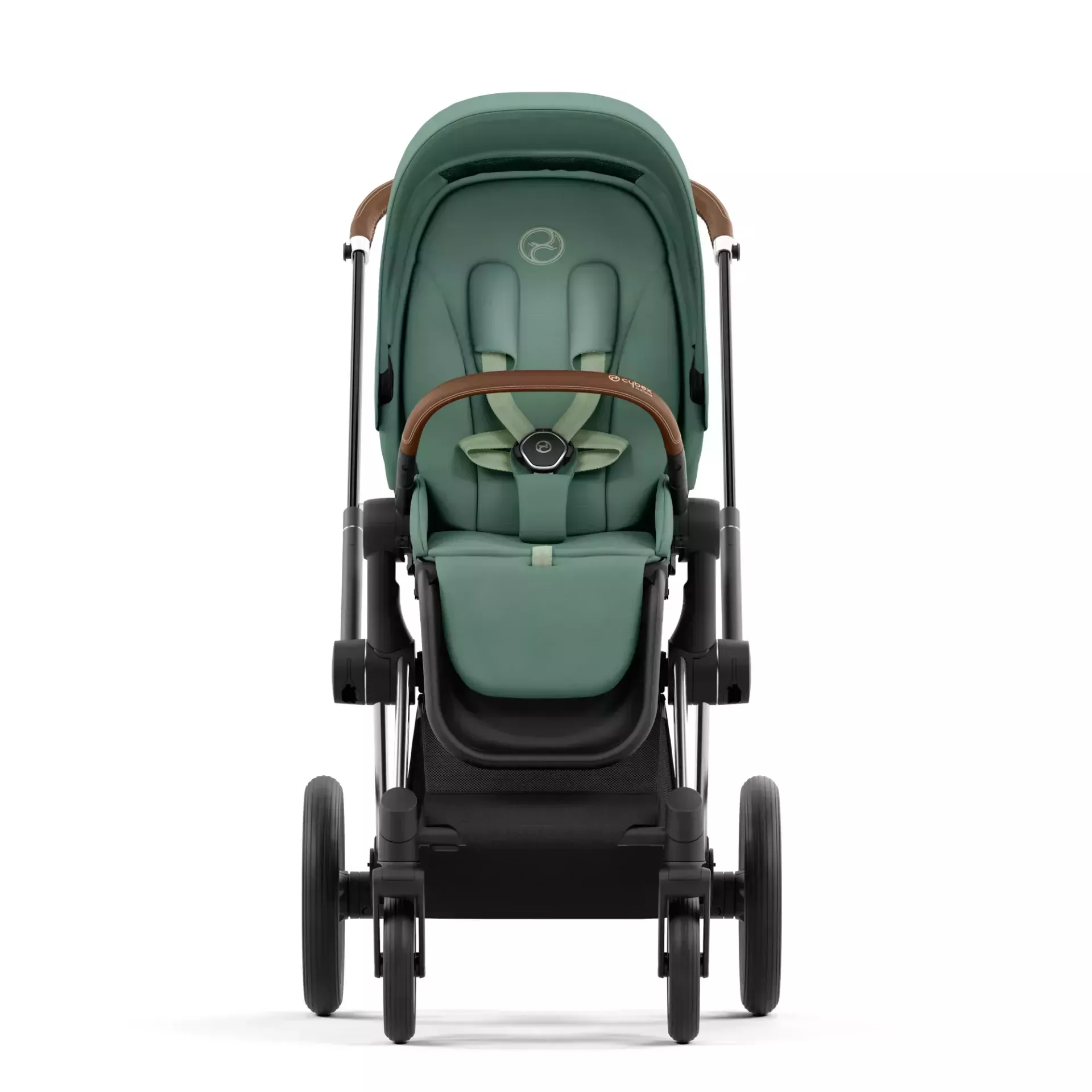 Cybex Priam 4.0 | Leaf Green (Chrome Brown Frame)