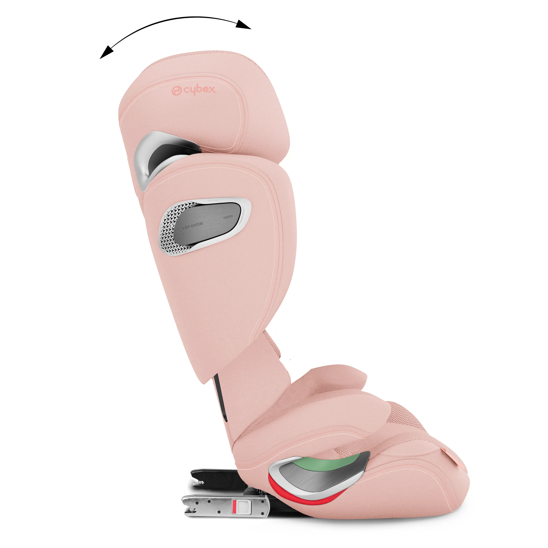 Cybex Solution T i-Fix | Peach Pink (Plus)