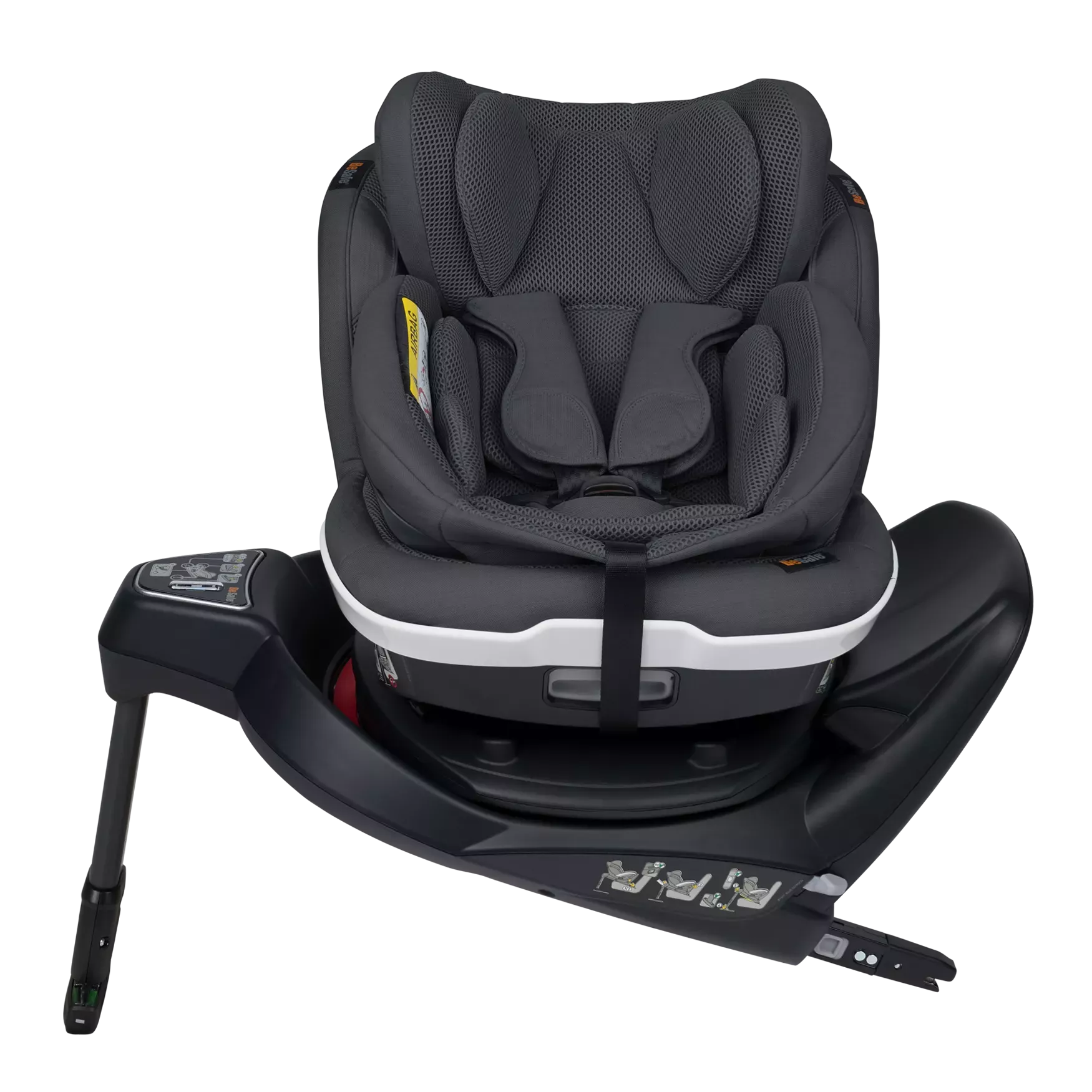 BeSafe iZi Twist B i-Size | Anthracite Mesh