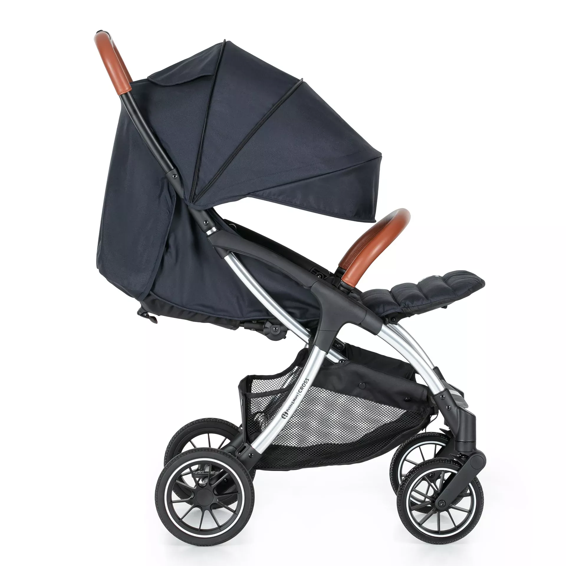 Petite&Mars Cross | Anthracite Blue