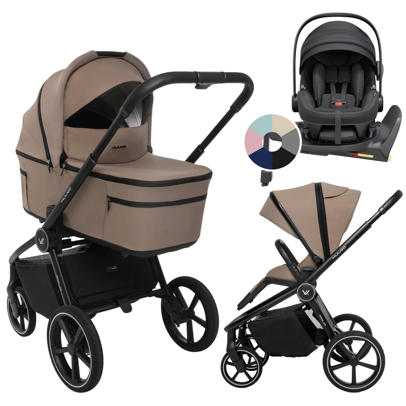 Muuvo Fold + Avionaut Pixel 3 + baza IQ Orbit + GRATIS - 4w1 | Mokka