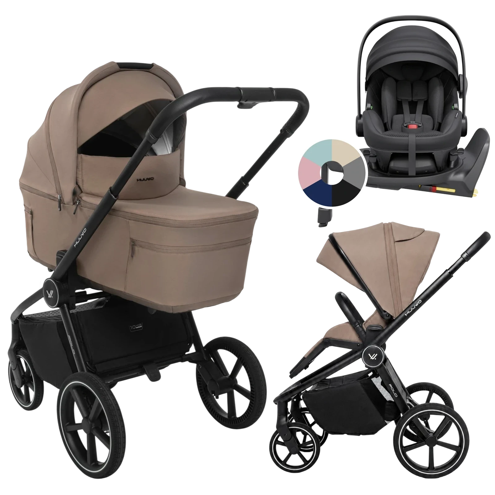 Muuvo Fold + Avionaut Pixel 3 + baza IQ Orbit + GRATIS - 4w1 | Mokka