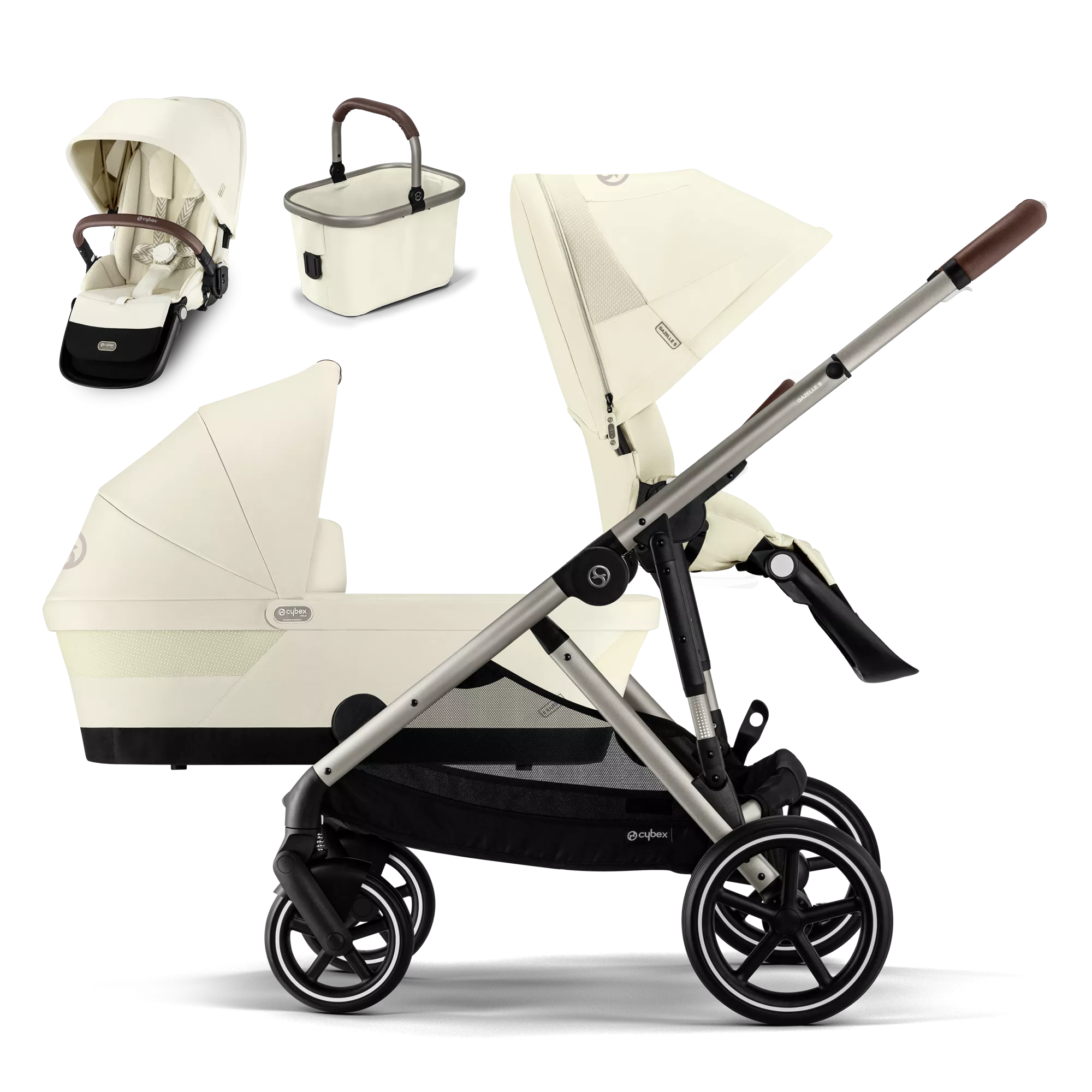 Cybex Gazelle S Duo | Seashell Beige