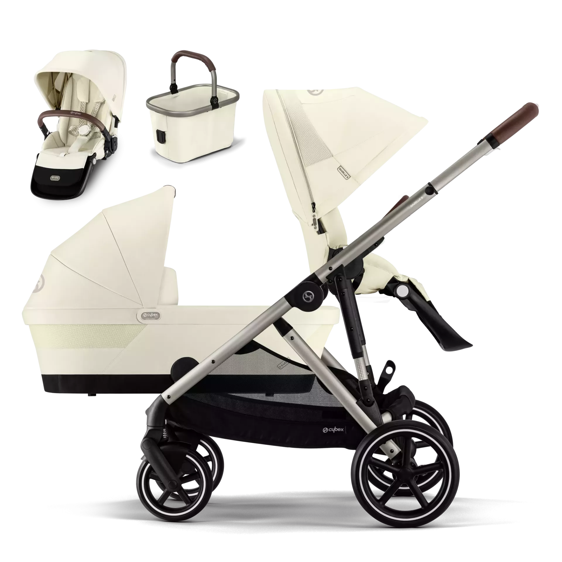 Cybex Gazelle S Duo | Seashell Beige