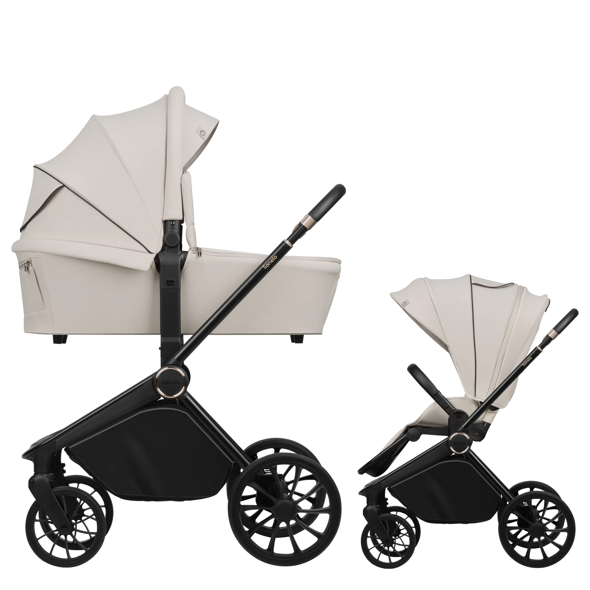 Lionelo Mika Plus - 2w1 | Beige Sand