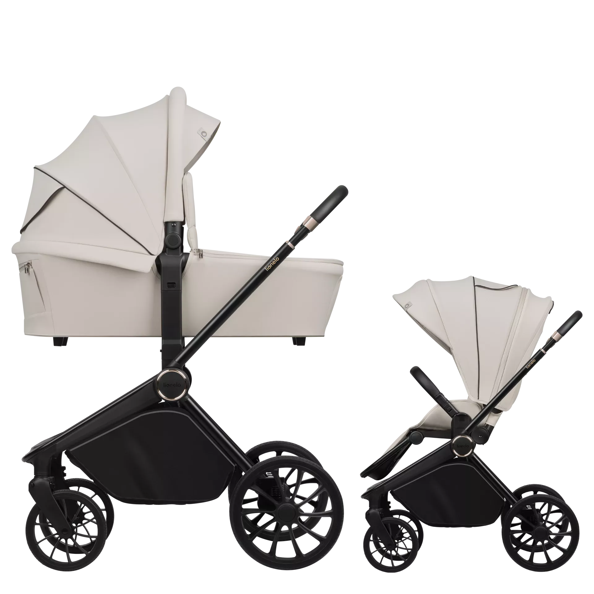 Lionelo Mika Plus - 2w1 | Beige Sand