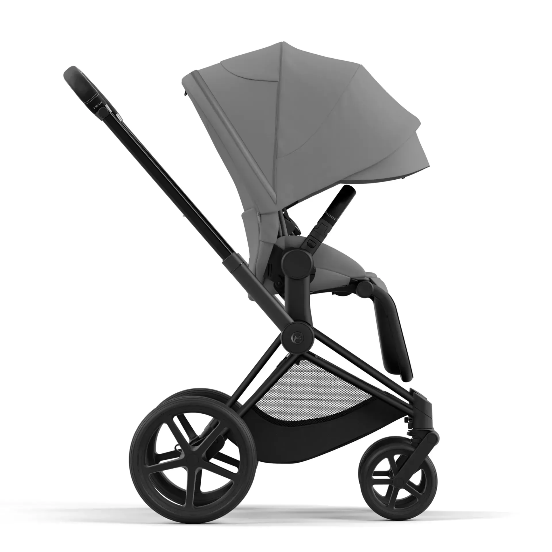 Cybex Priam 4.0 | Mirage Grey (Matt Black Frame) Cybex Priam 4.0 | Mirage Grey (Matt Black Frame)