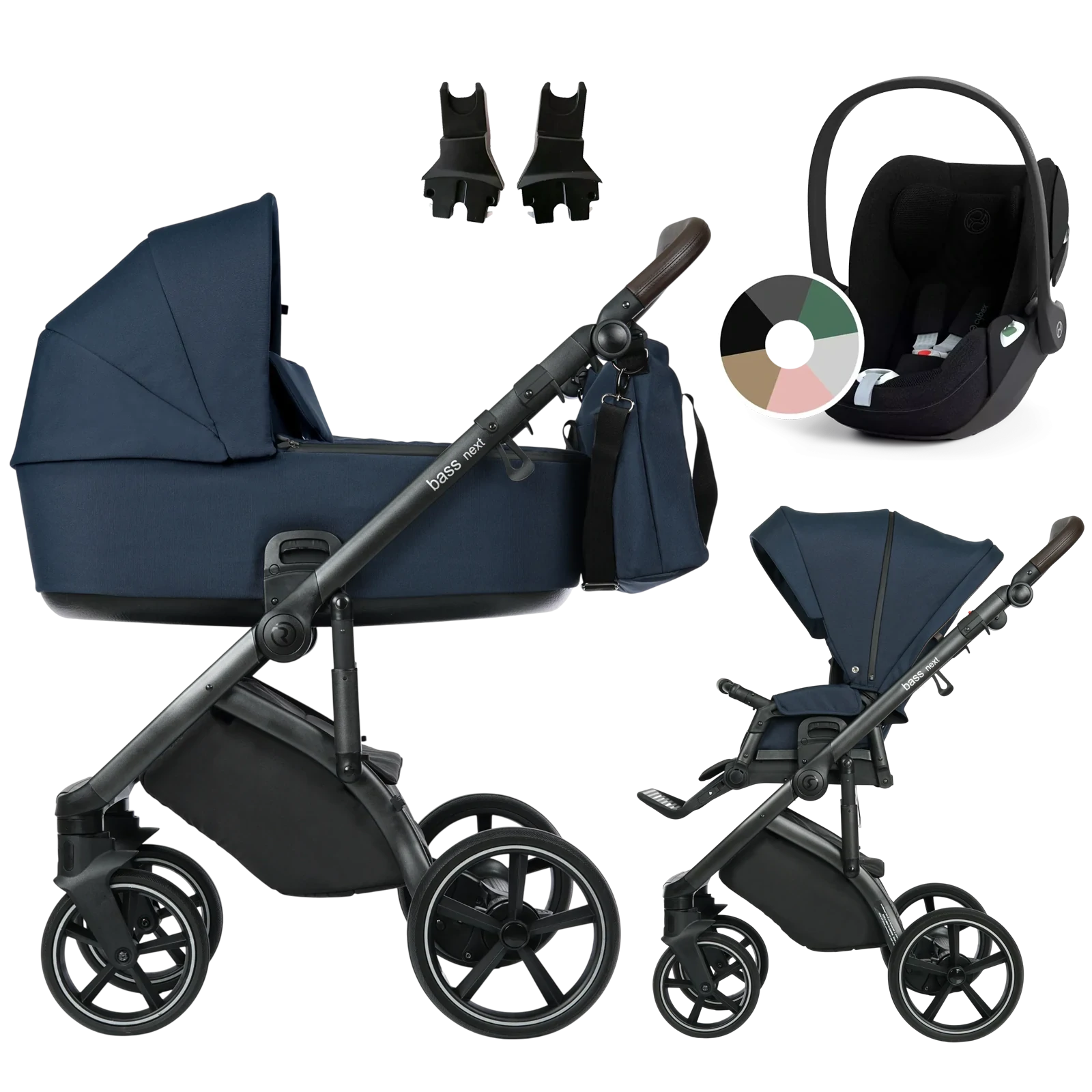 Roan Bass Next + Cybex Cloud T i-Size +GRATIS - 3w1 | Resort Blue