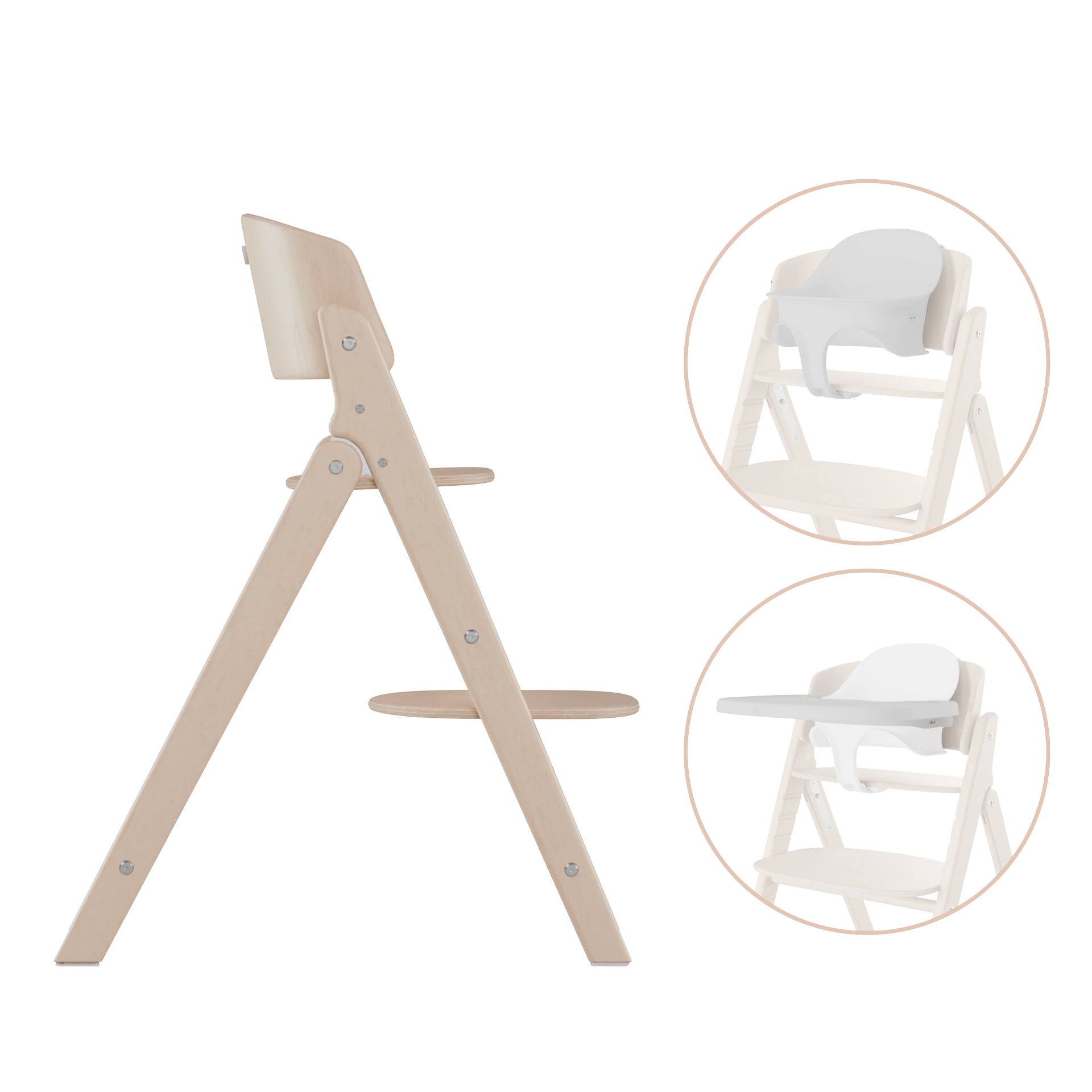 Cybex Click & Fold - zestaw 3w1 | All Natural