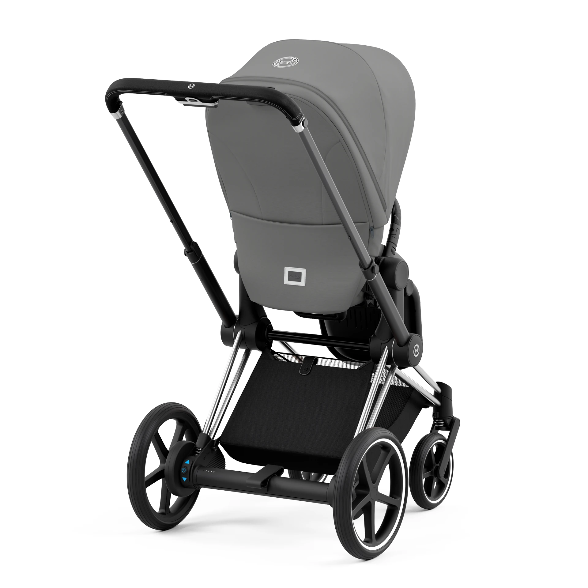 Cybex e-Priam 4.0 - 2w1 | Mirage Grey (Chrome Black Frame) Cybex e-Priam 4.0 - 2w1 | Mirage Grey (Chrome Black Frame)